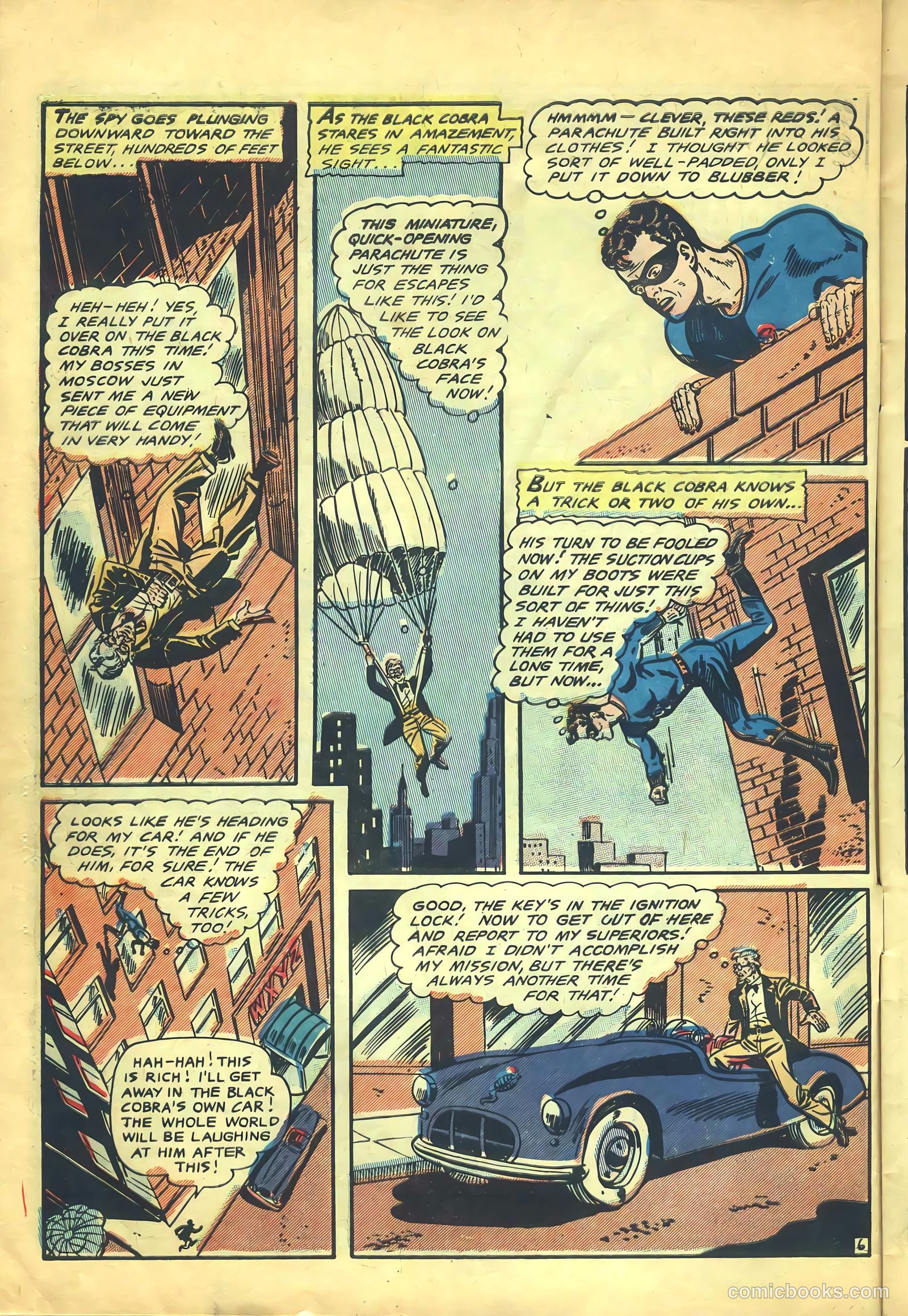 Crack Comics #1 (1940) — page 8 of 36