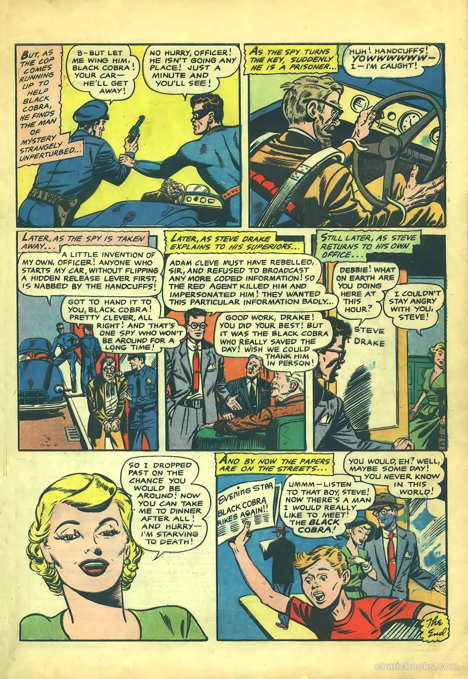 Crack Comics #1 (1940) — page 9 of 36