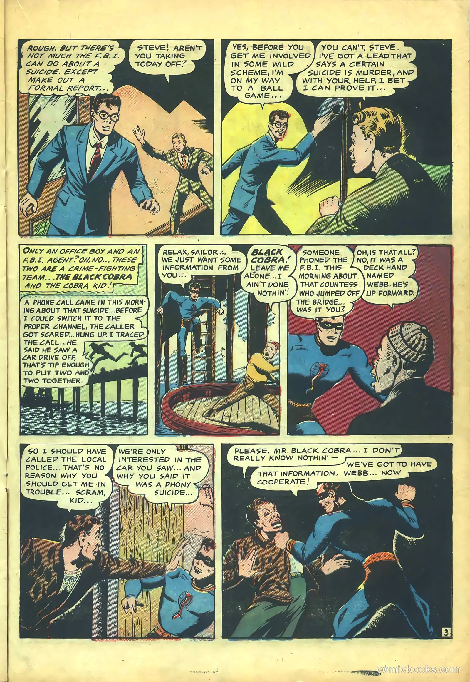 Crack Comics #1 (1940) — page 21 of 36
