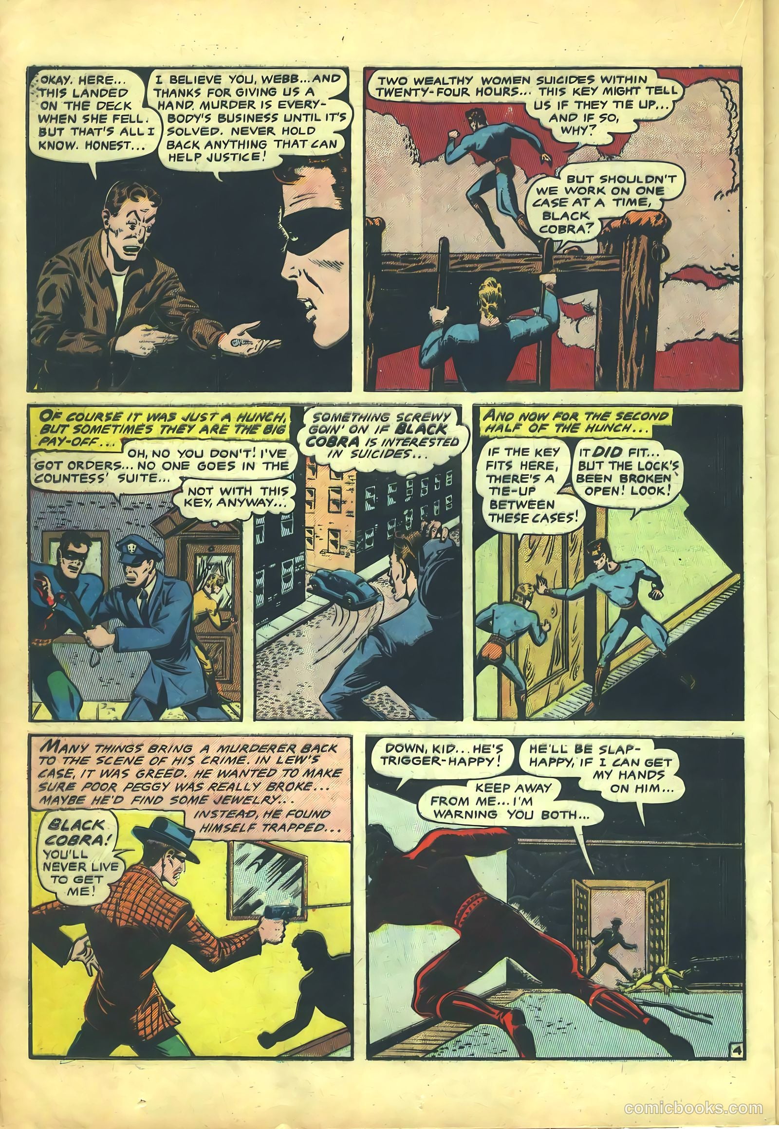 Crack Comics #1 (1940) — page 22 of 36