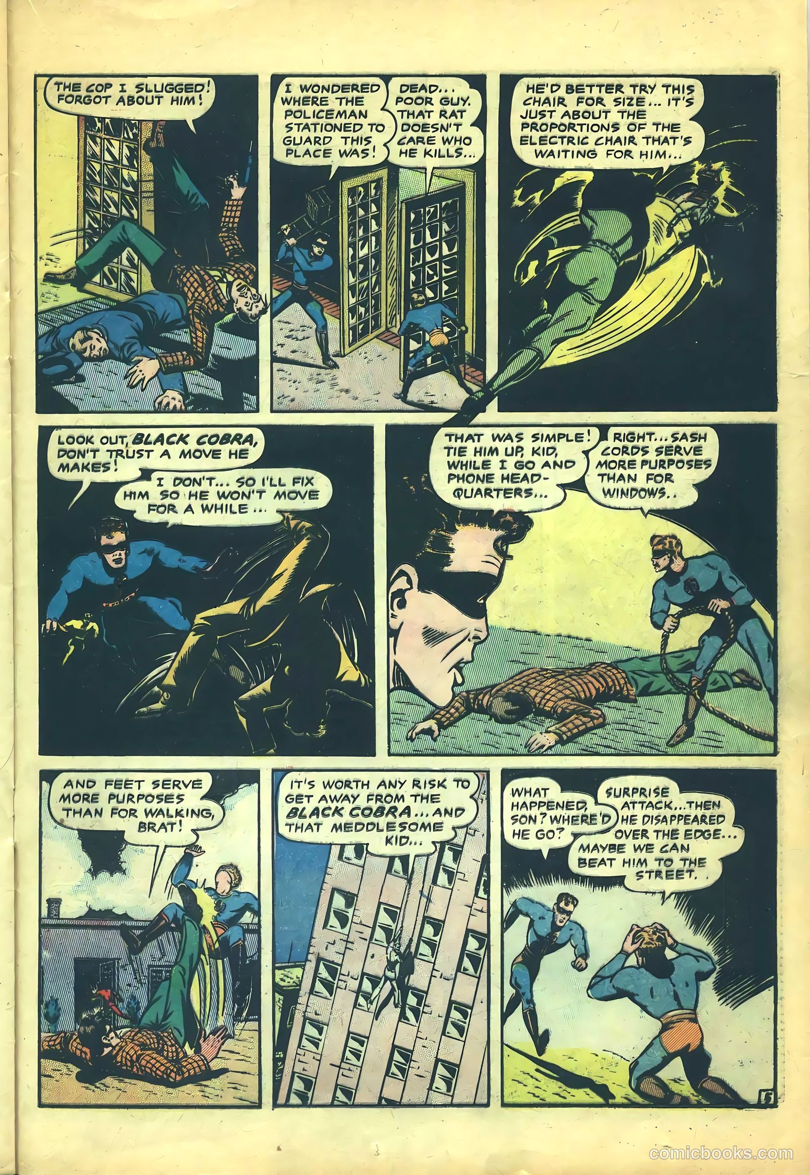 Crack Comics #1 (1940) — page 23 of 36