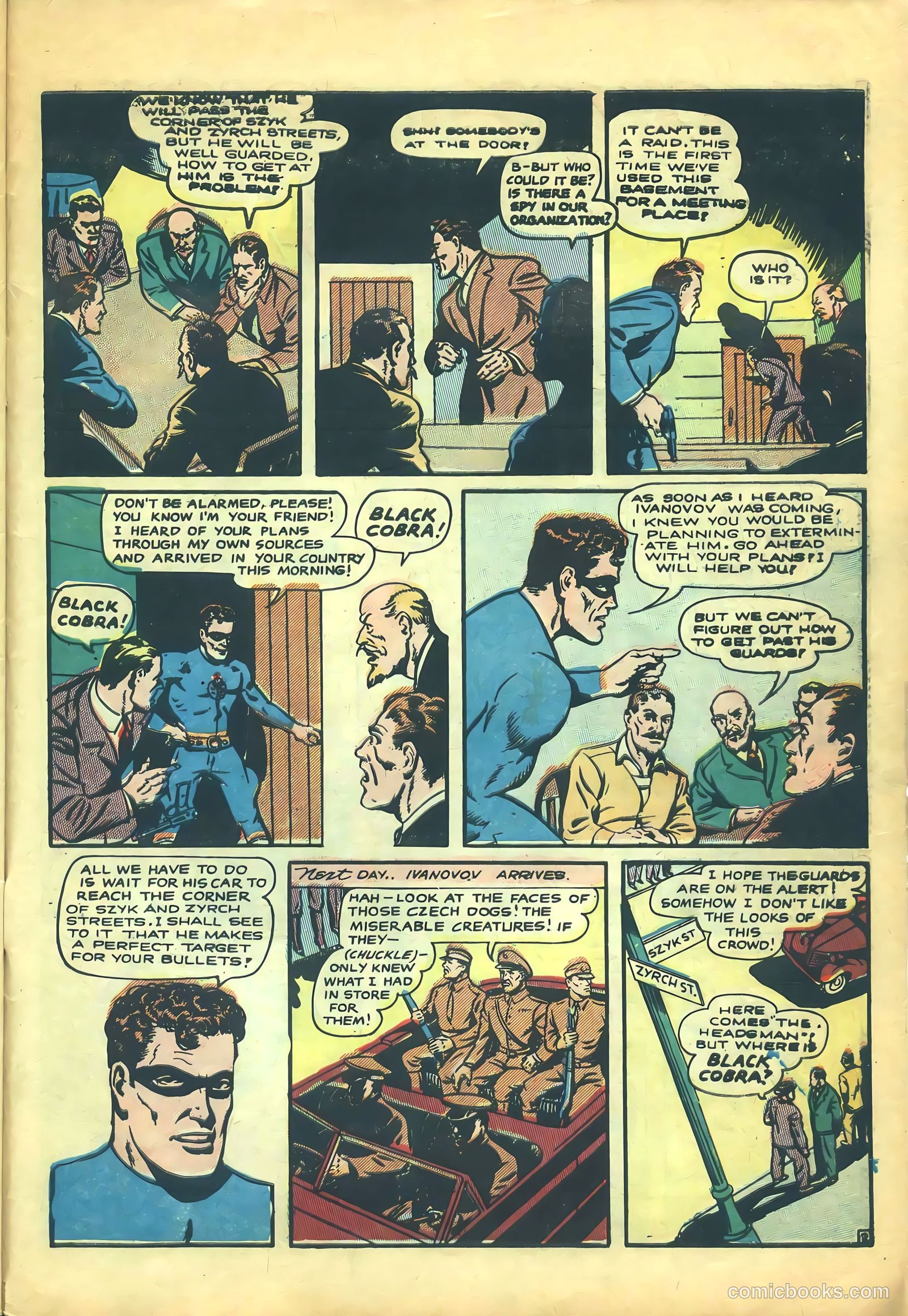 Crack Comics #1 (1940) — page 29 of 36