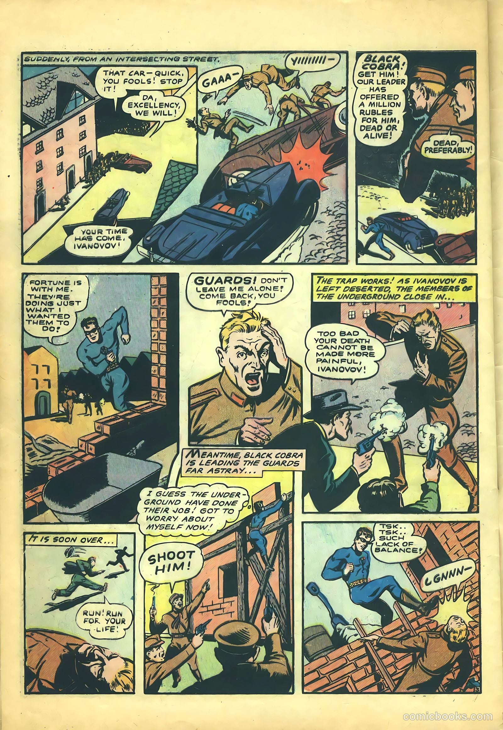Crack Comics #1 (1940) — page 30 of 36