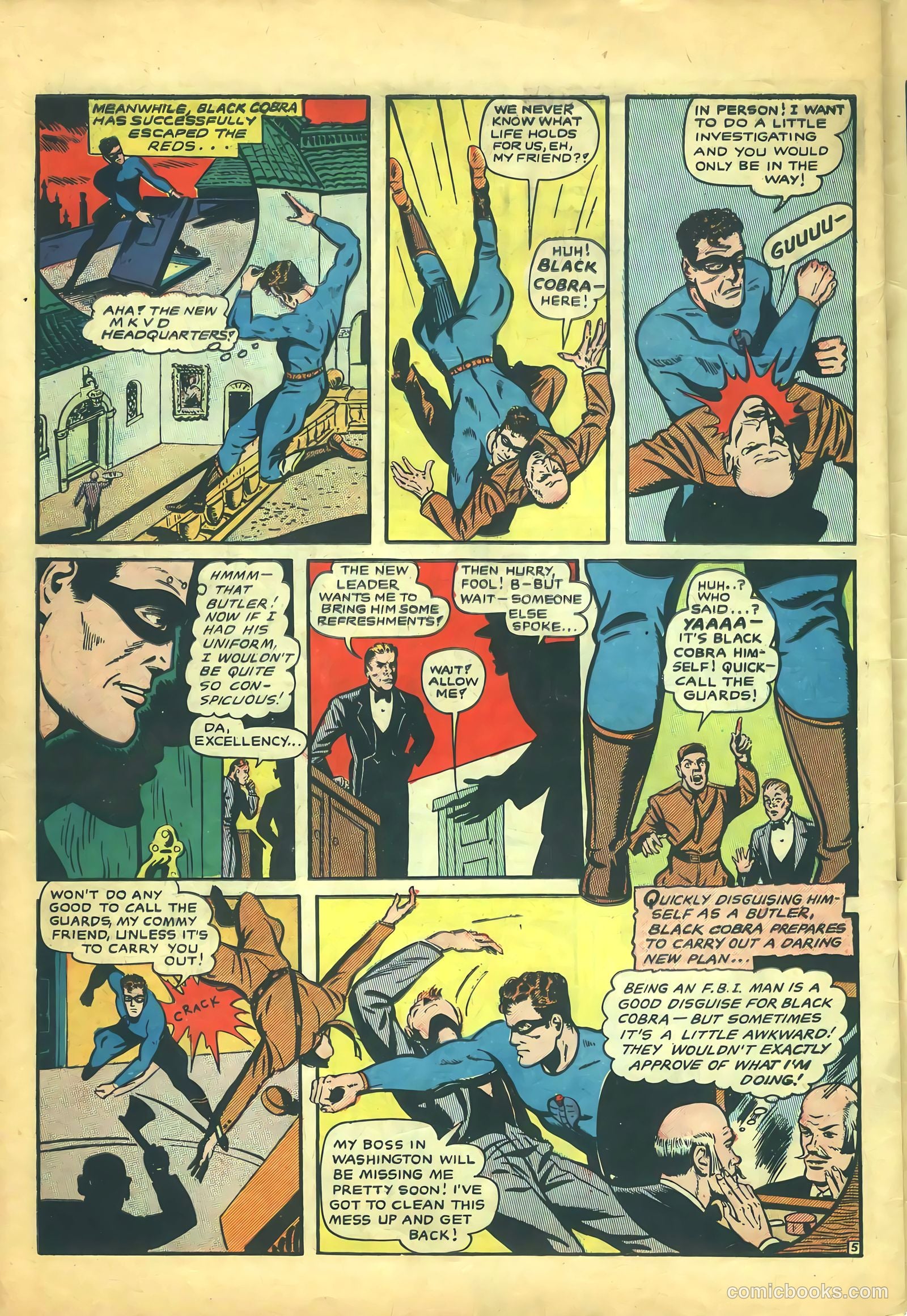 Crack Comics #1 (1940) — page 32 of 36