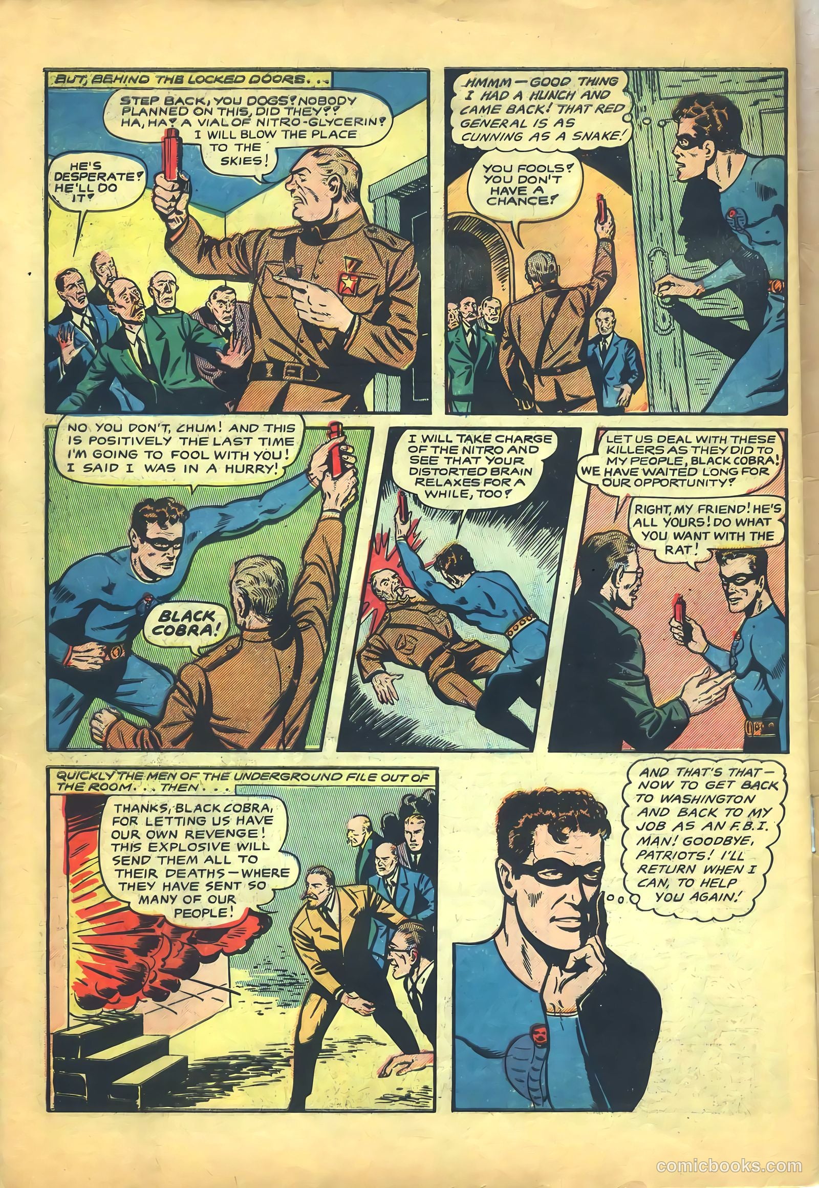 Crack Comics #1 (1940) — page 34 of 36
