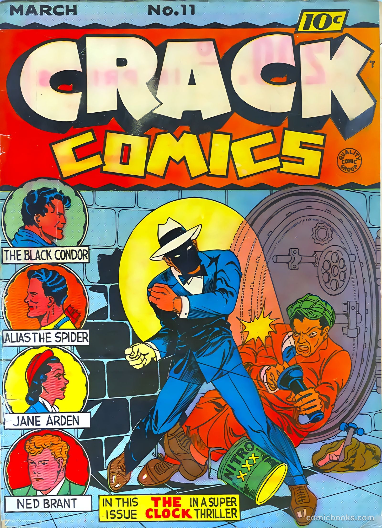 Crack Comics #11 (1941) — page 1