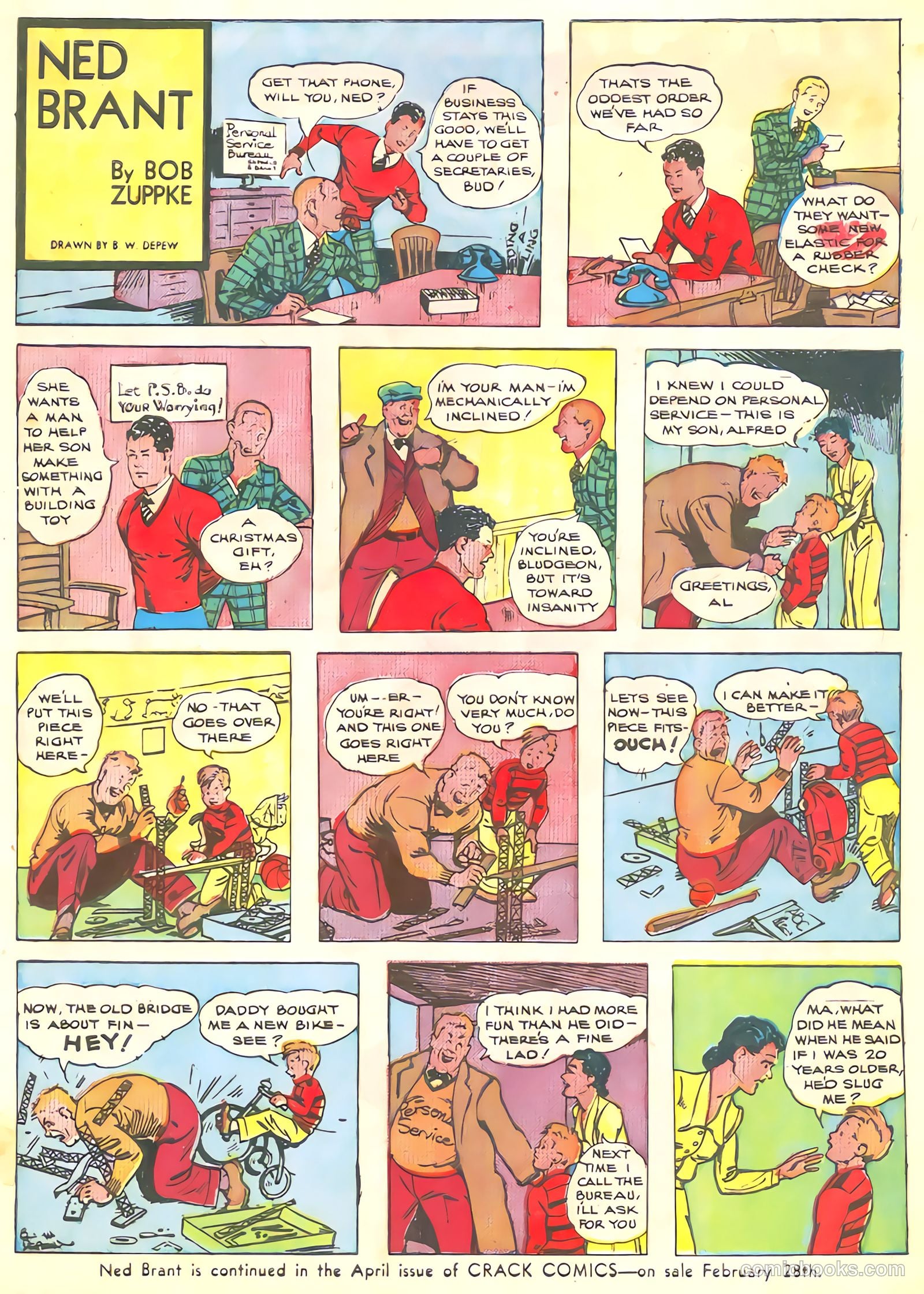 Crack Comics #11 (1941) — page 43