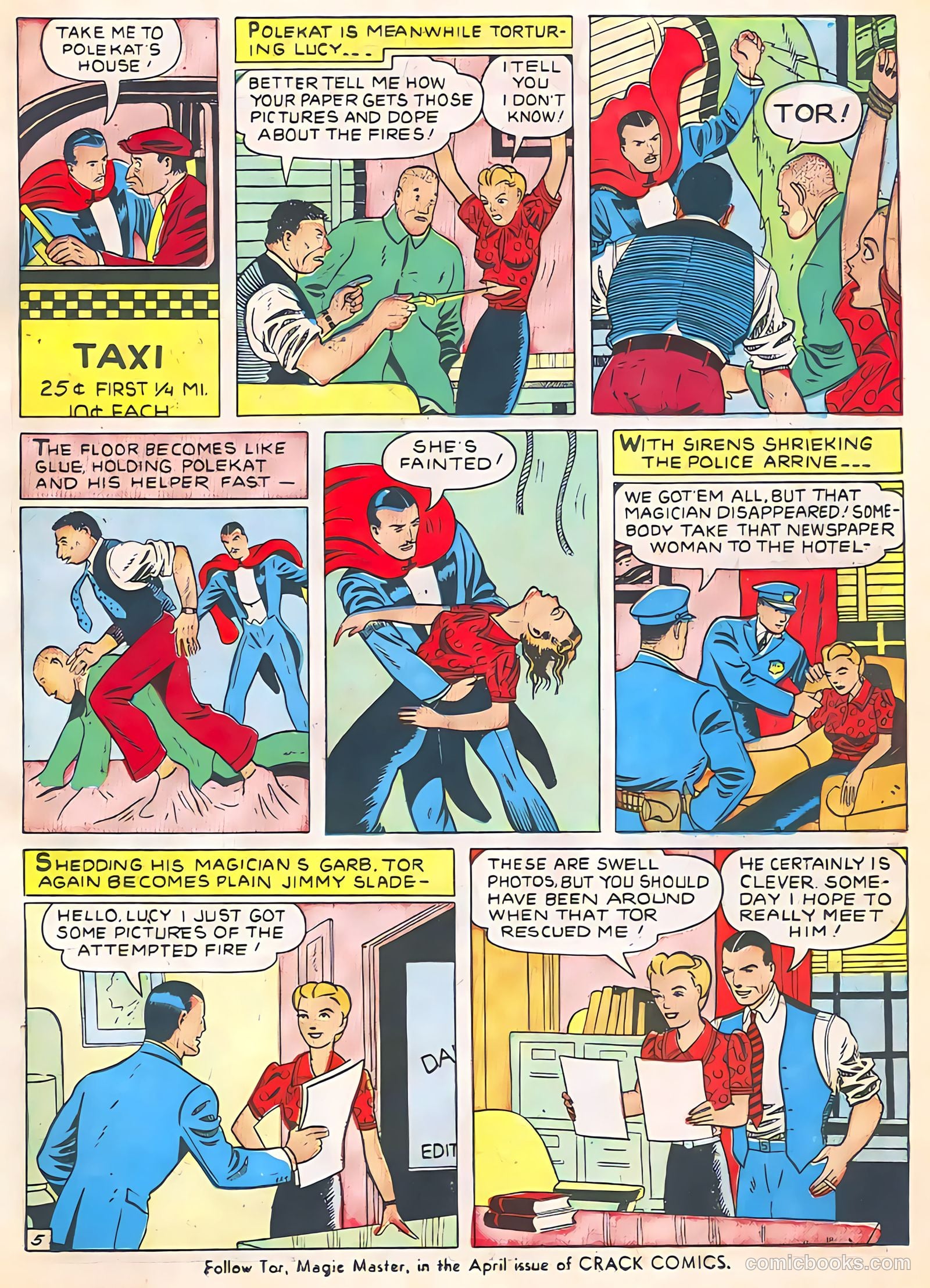 Crack Comics #11 (1941) — page 57