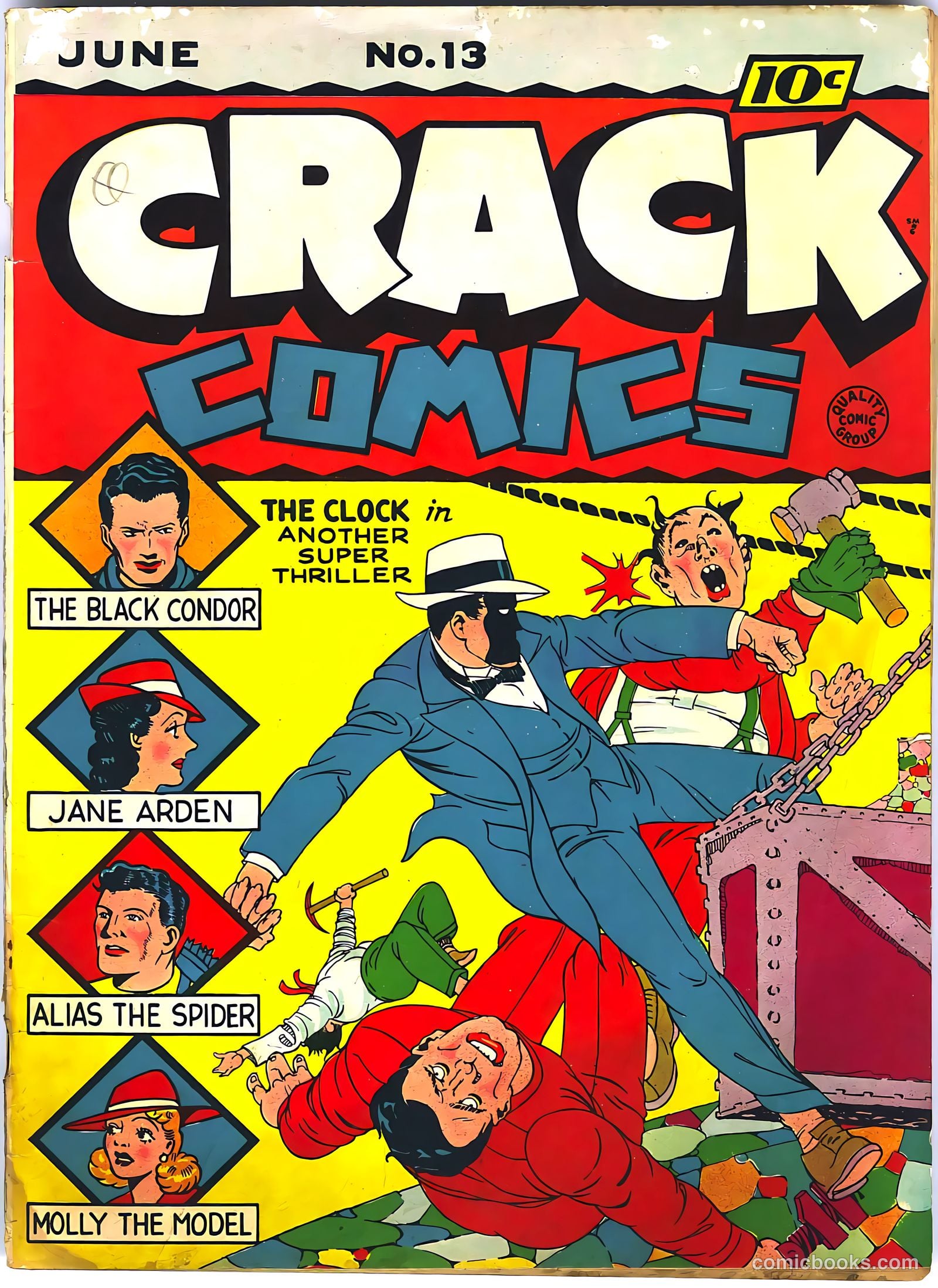 Crack Comics #13 (1941) — page 1