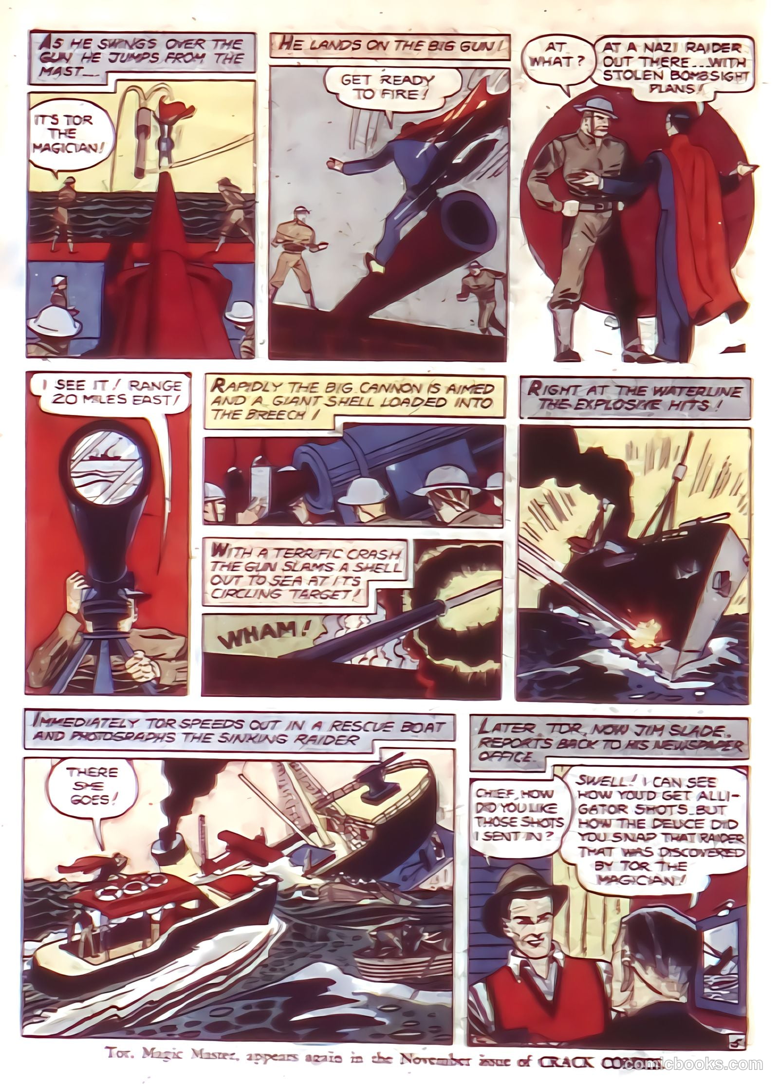 Crack Comics #17 (1941) — page 18