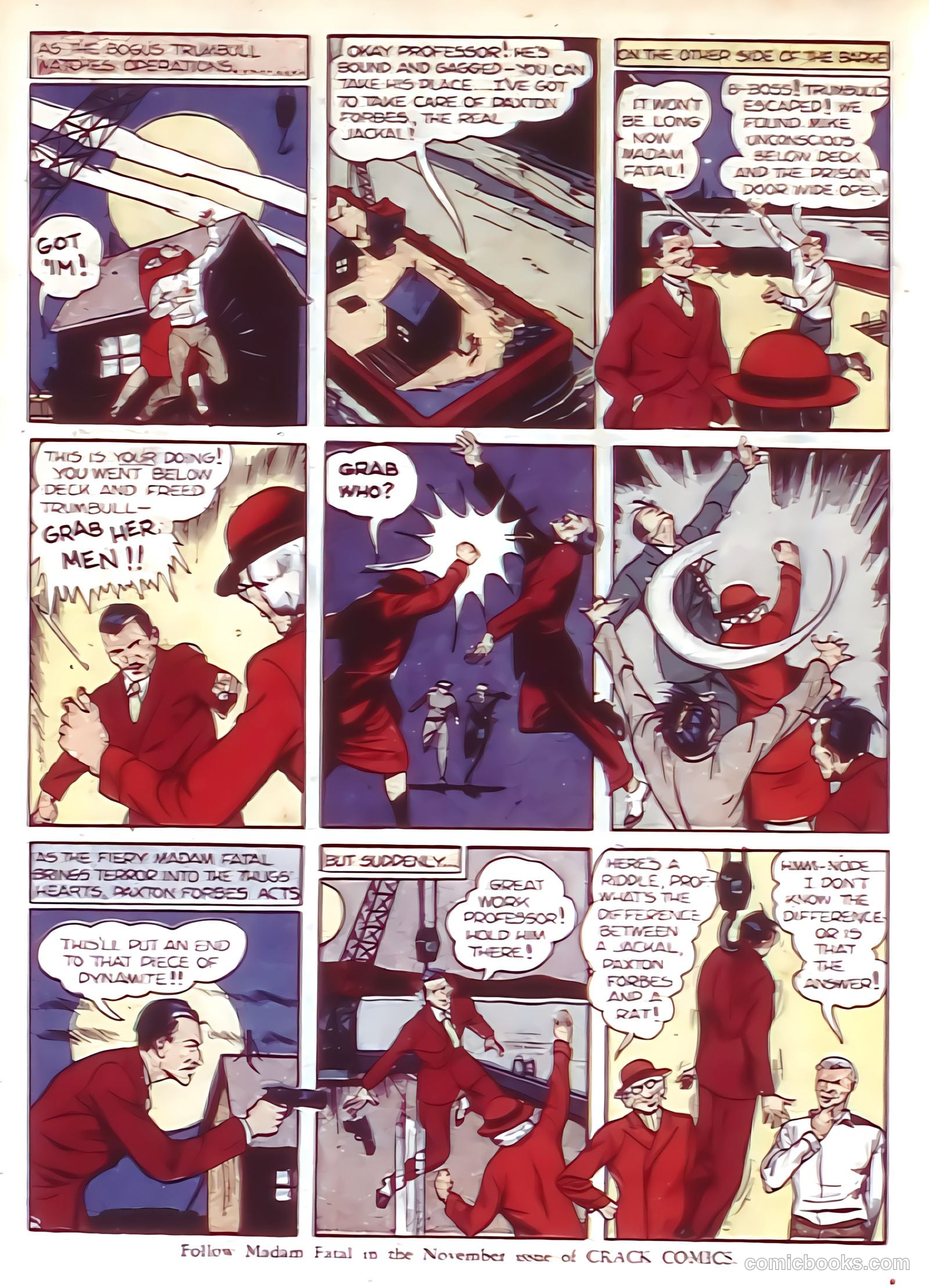 Crack Comics #17 (1941) — page 58