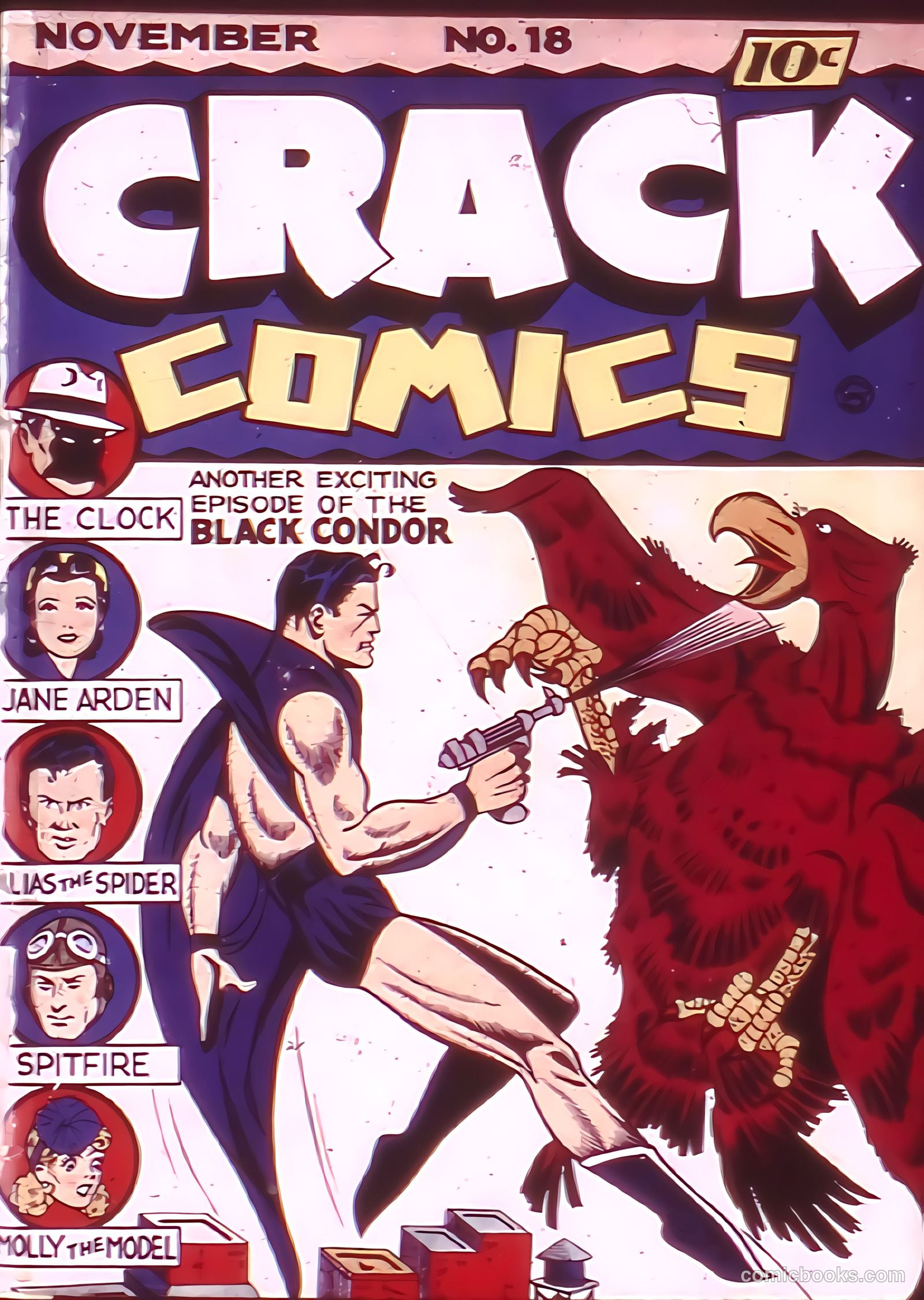 Crack Comics #18 (1941) — page 1