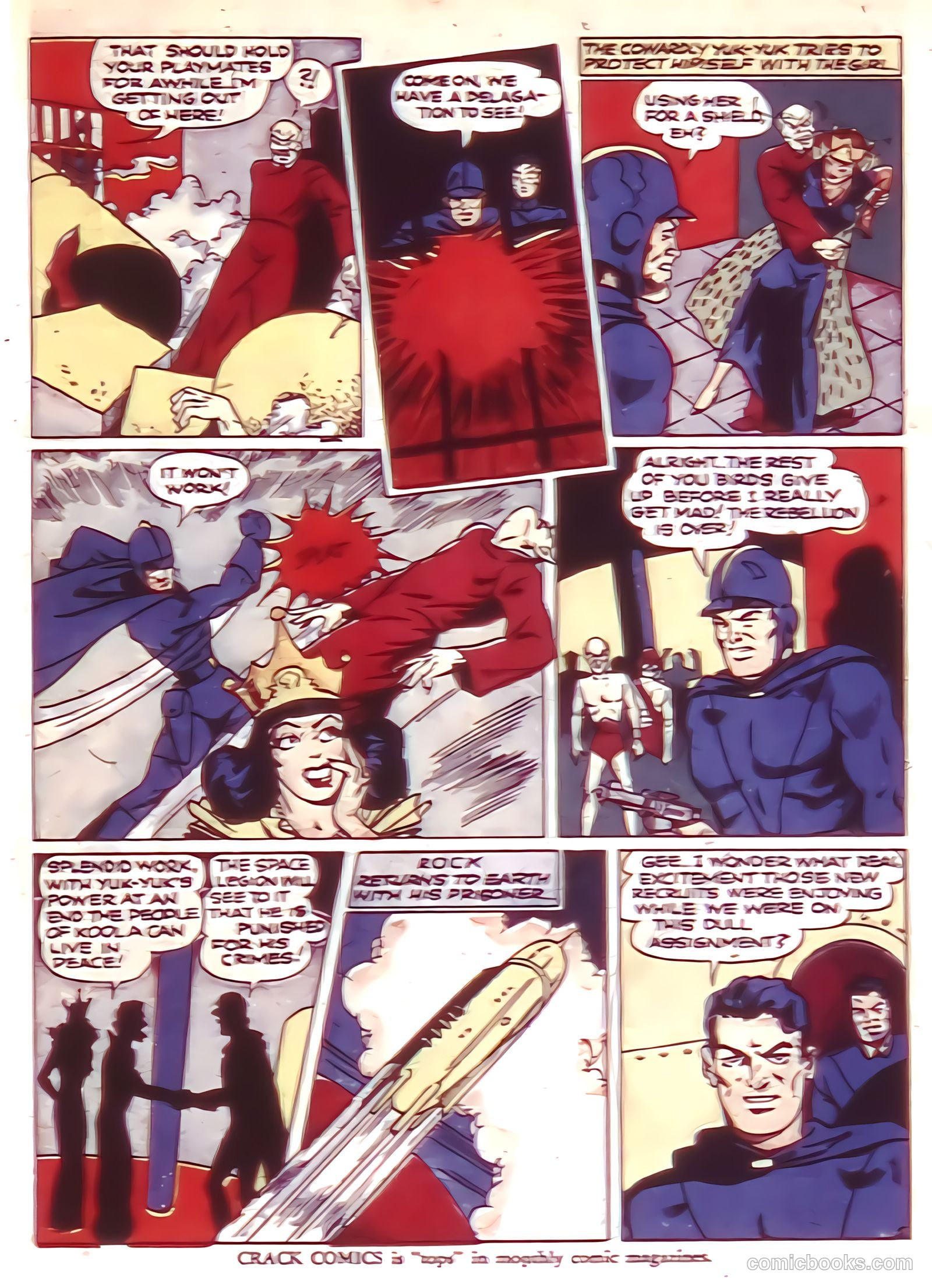 Crack Comics #18 (1941) — page 28