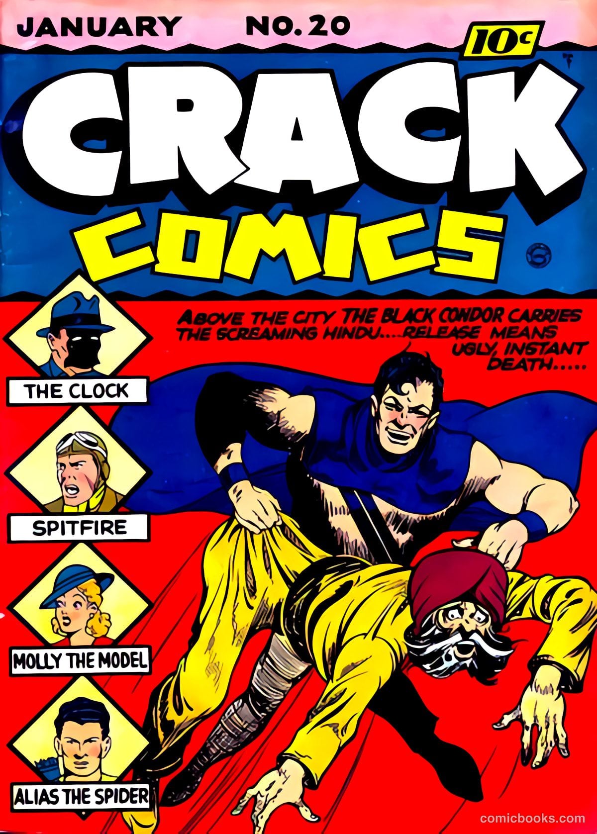 Crack Comics #20 (1941) — page 1