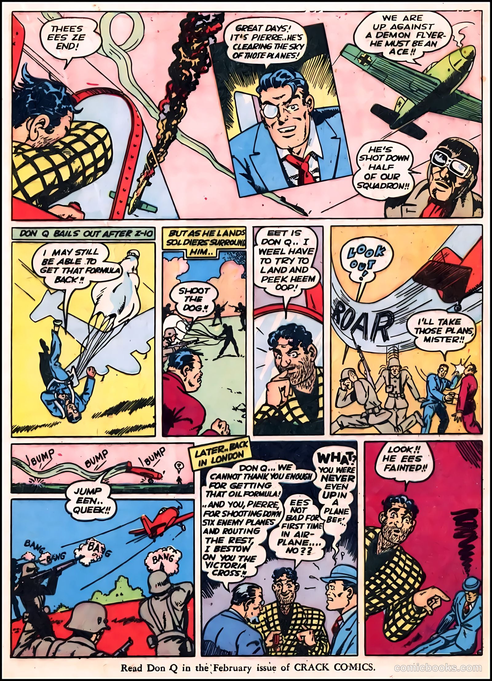 Crack Comics #20 (1941) — page 34