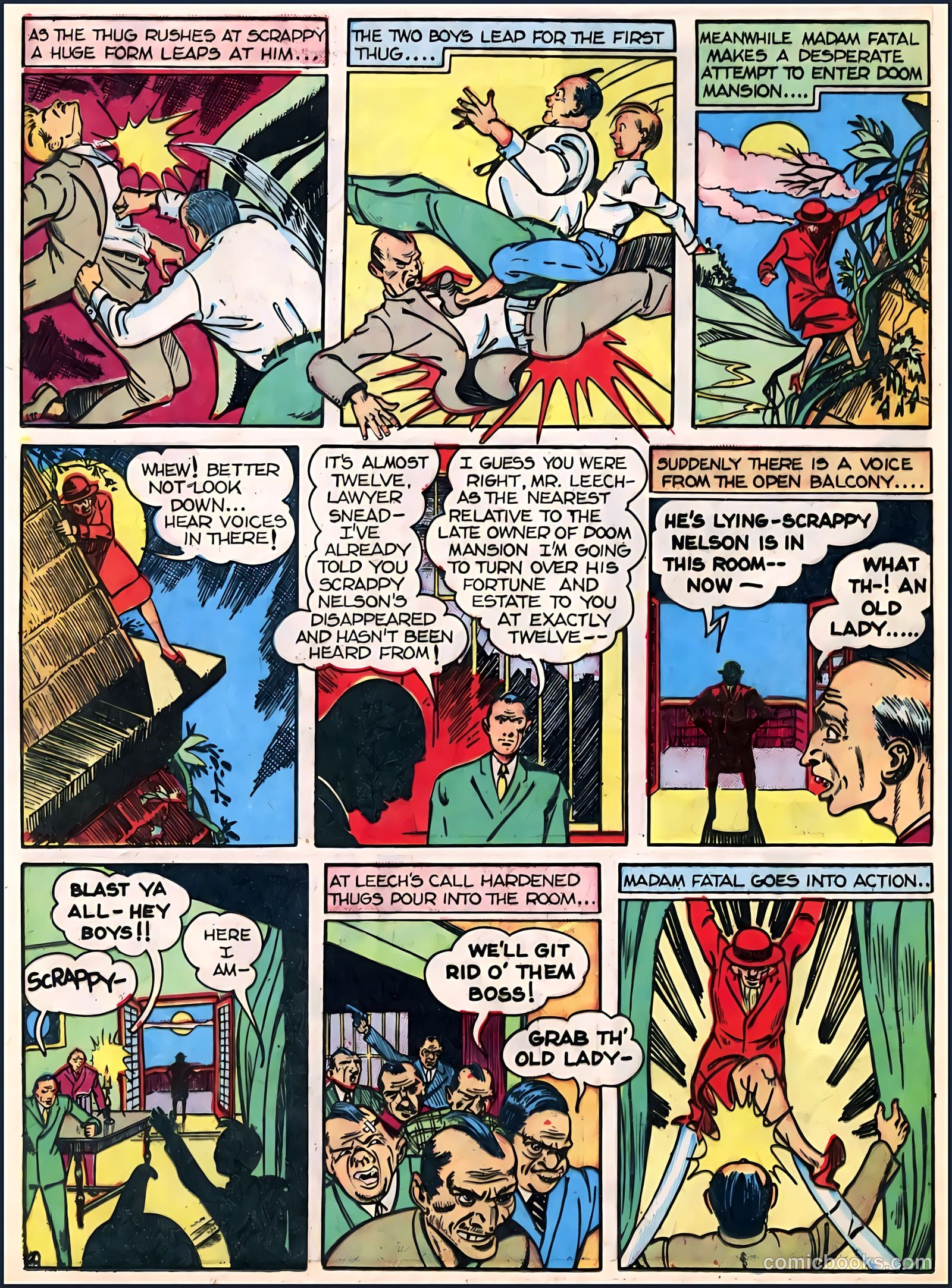 Crack Comics #20 (1941) — page 38