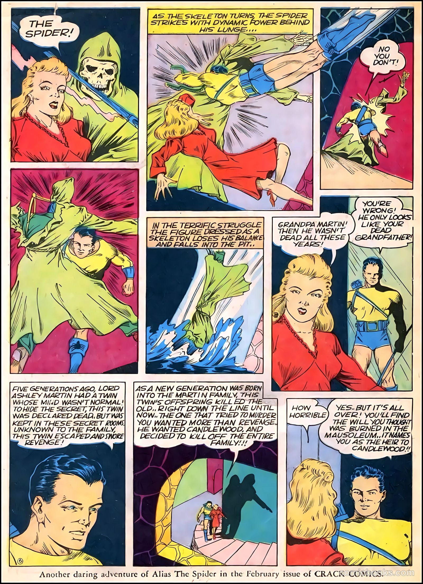 Crack Comics #20 (1941) — page 45