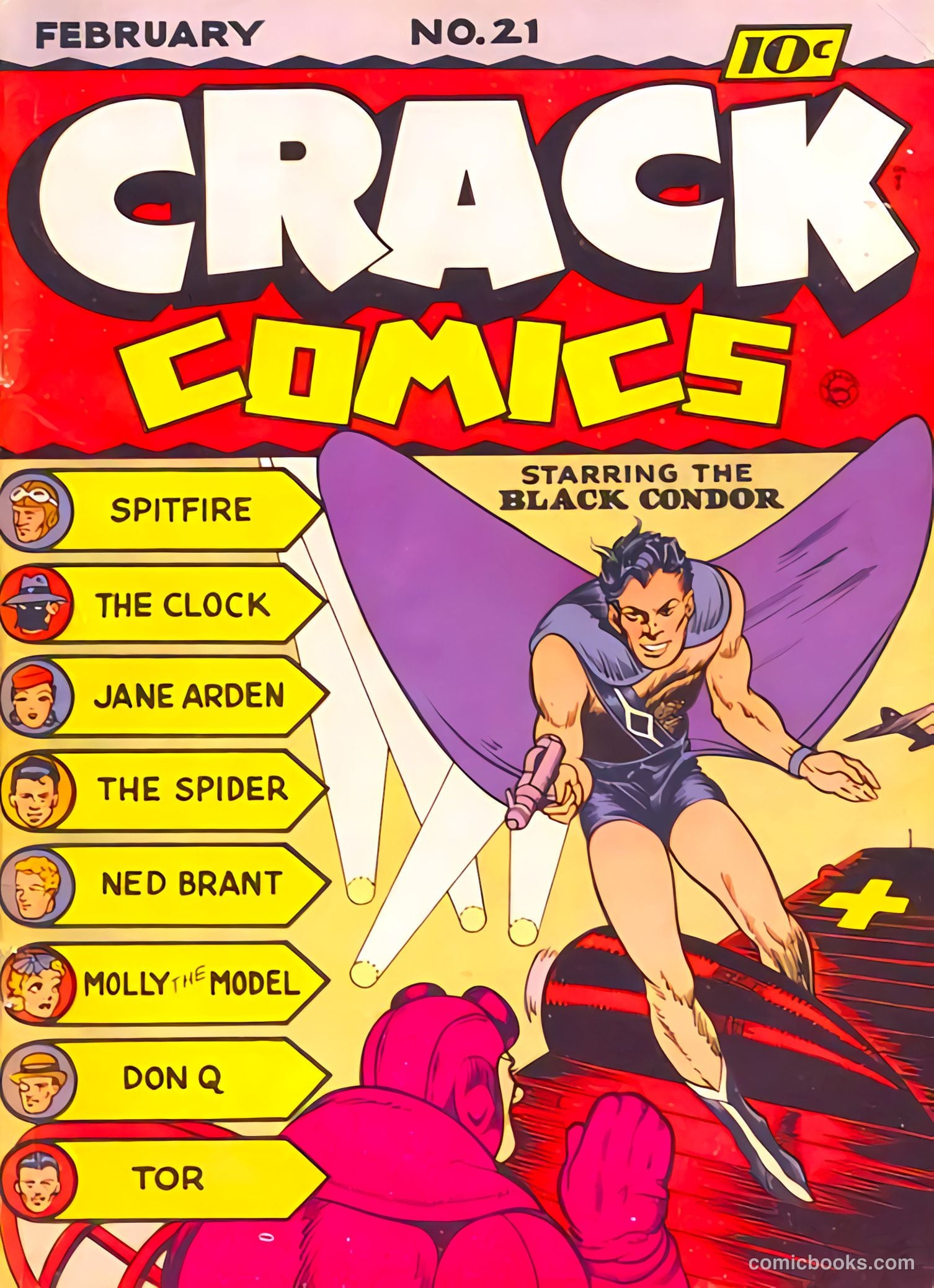 Crack Comics #21 (1942) — page 2