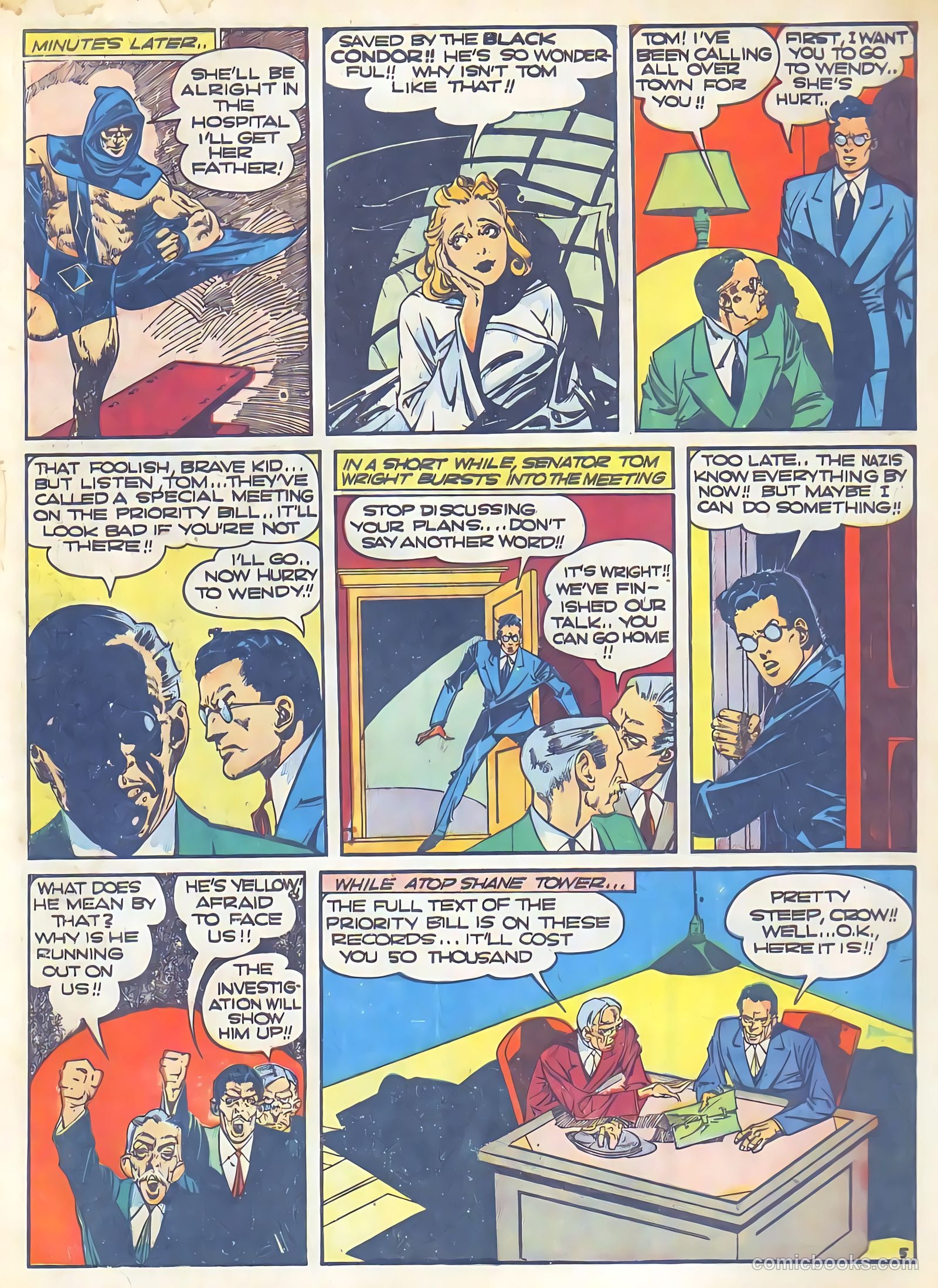 Crack Comics #21 (1942) — page 8