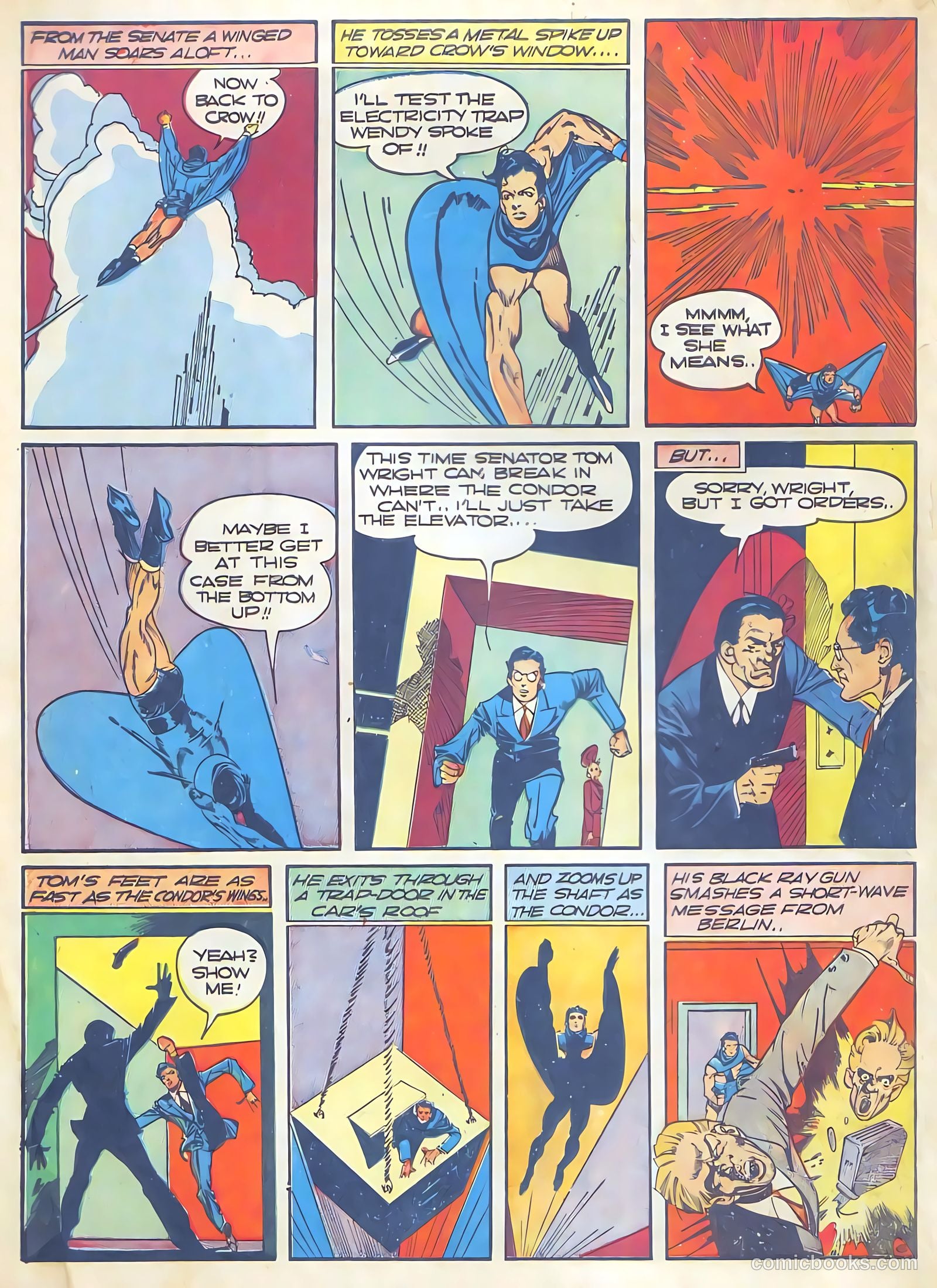 Crack Comics #21 (1942) — page 9