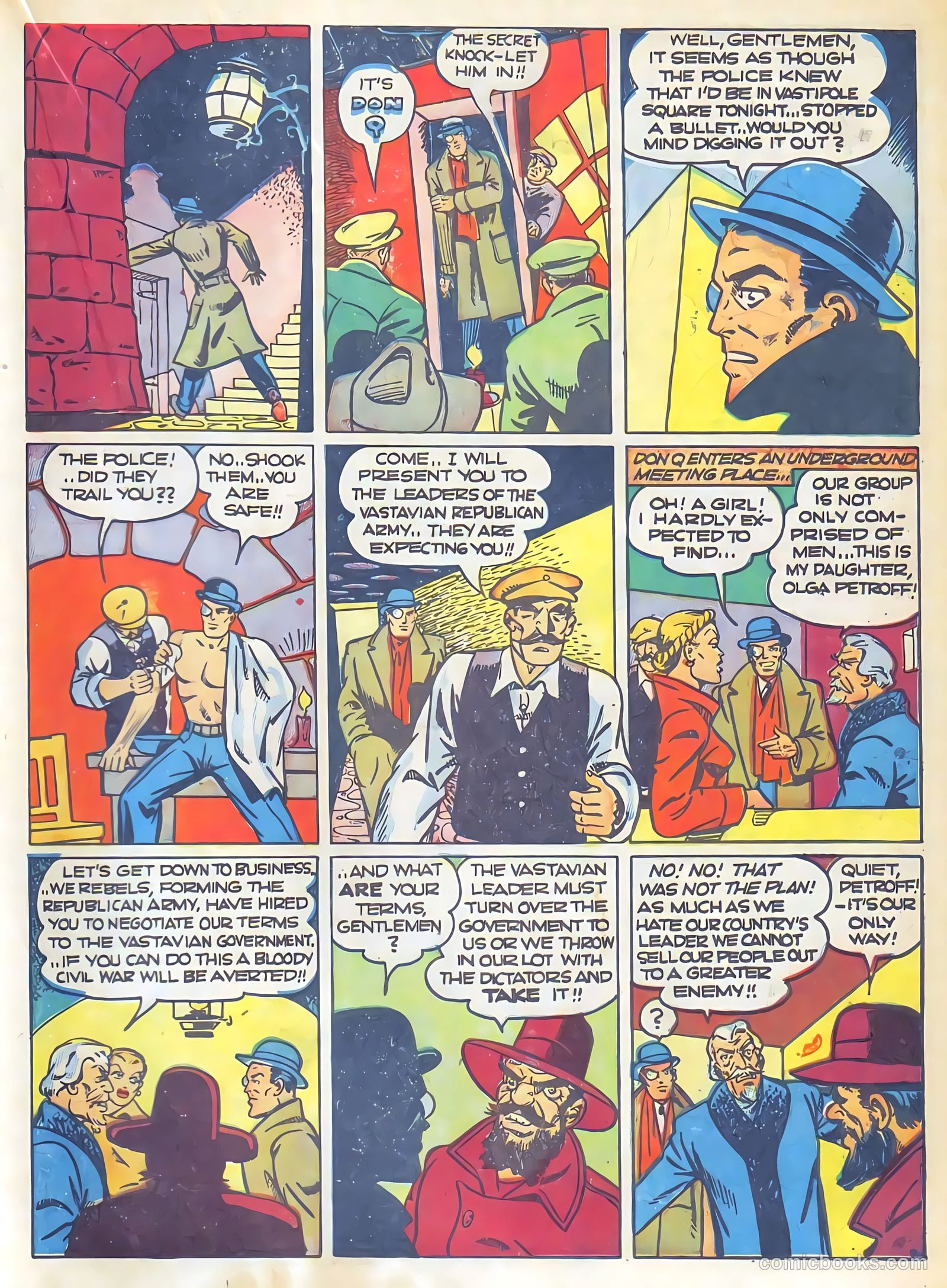 Crack Comics #21 (1942) — page 38