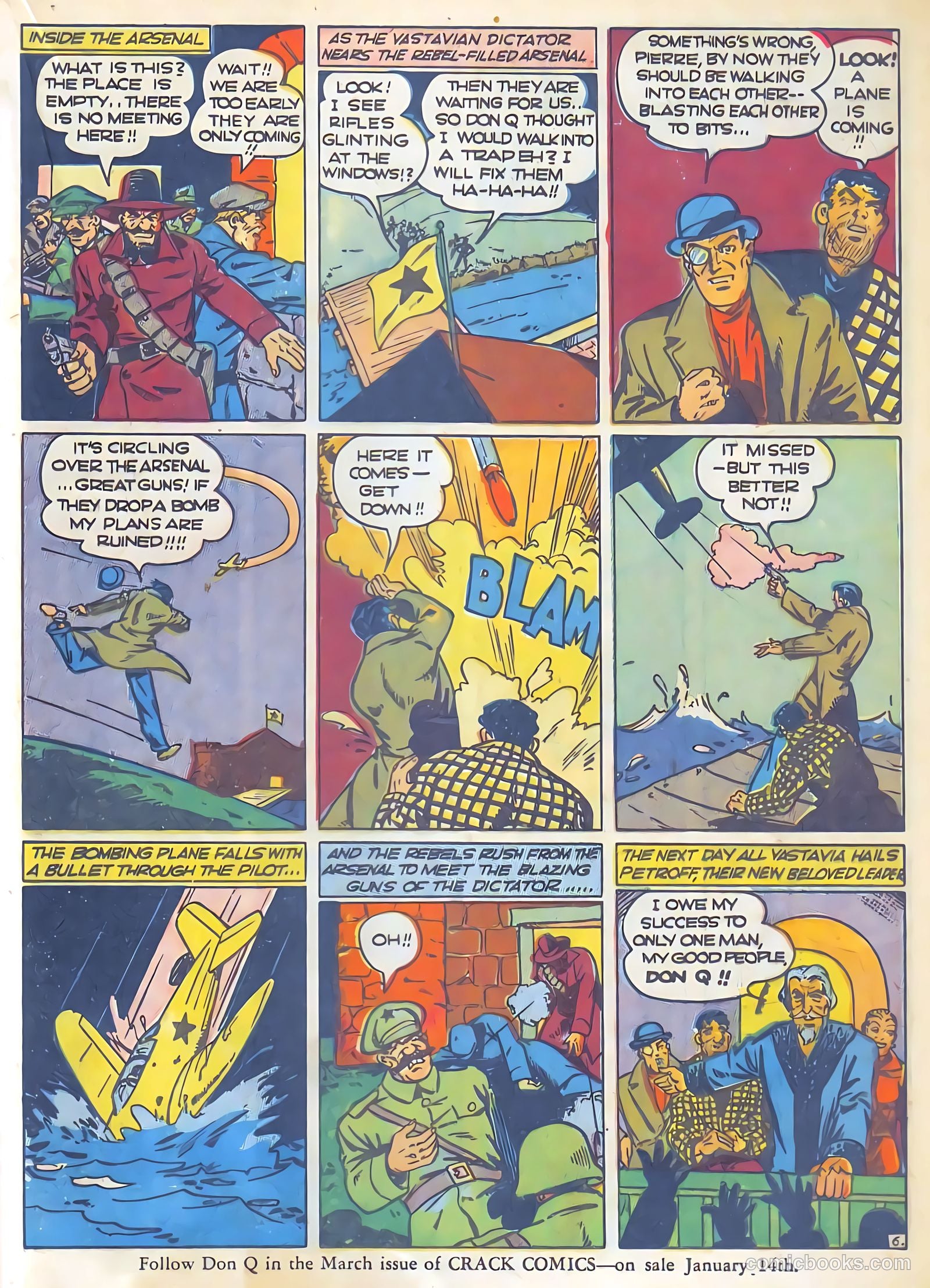 Crack Comics #21 (1942) — page 42