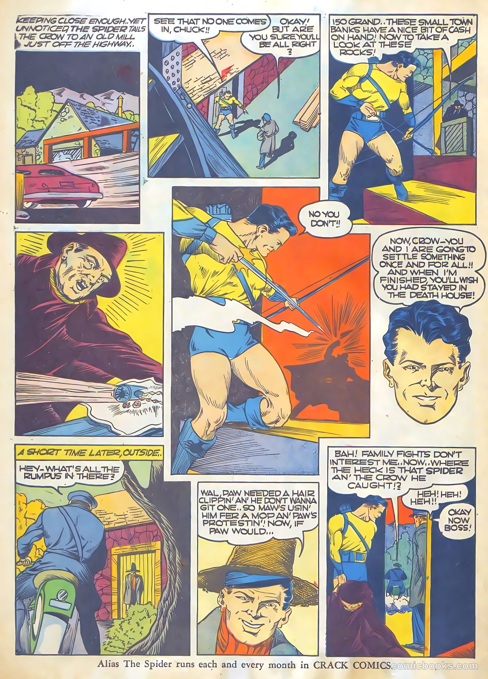 Crack Comics #21 (1942) — page 69