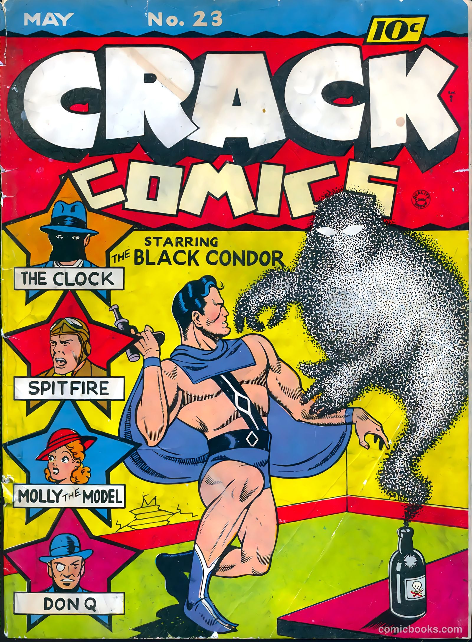 Crack Comics #23 (1942) — page 1