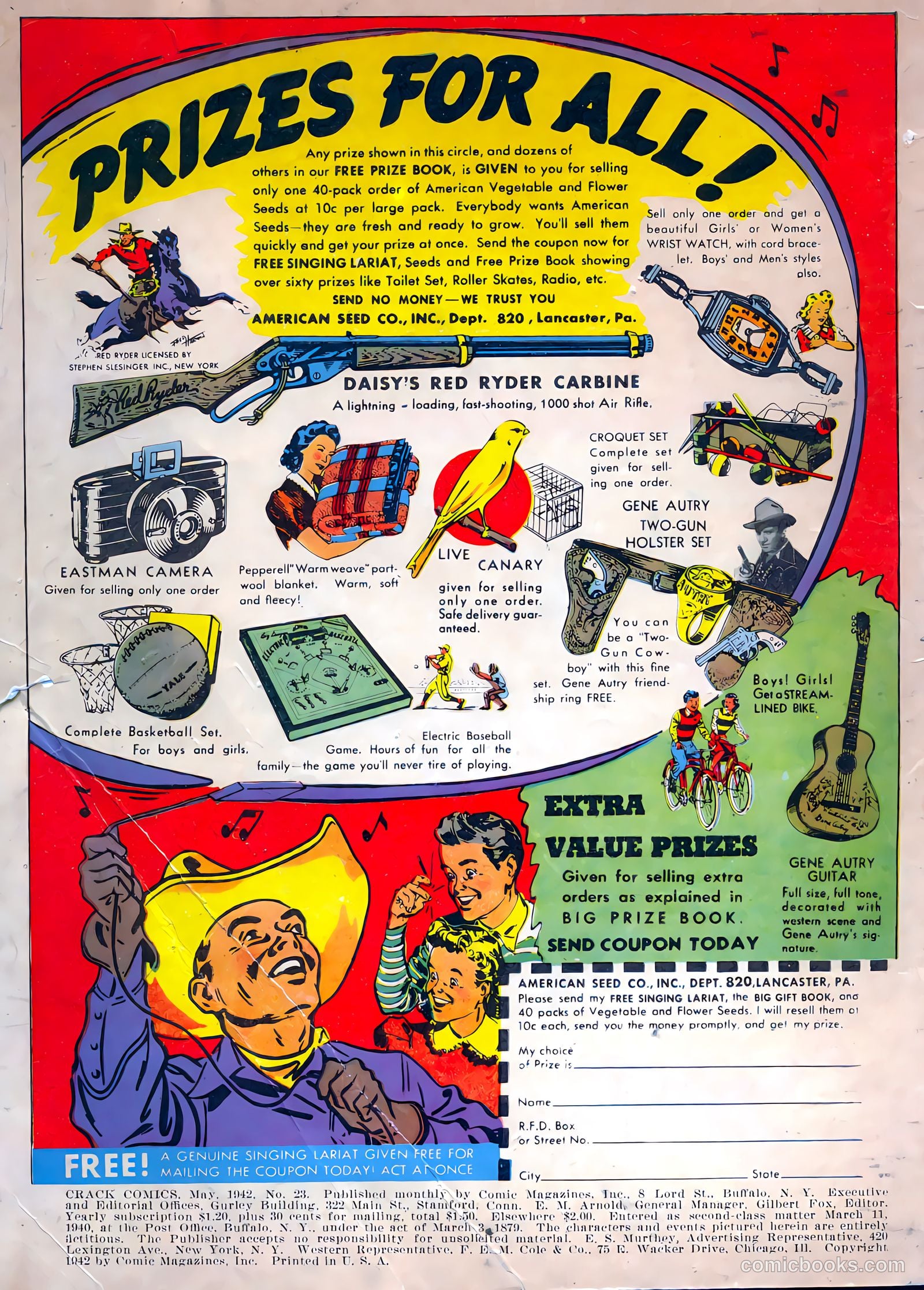 Crack Comics #23 (1942) — page 2