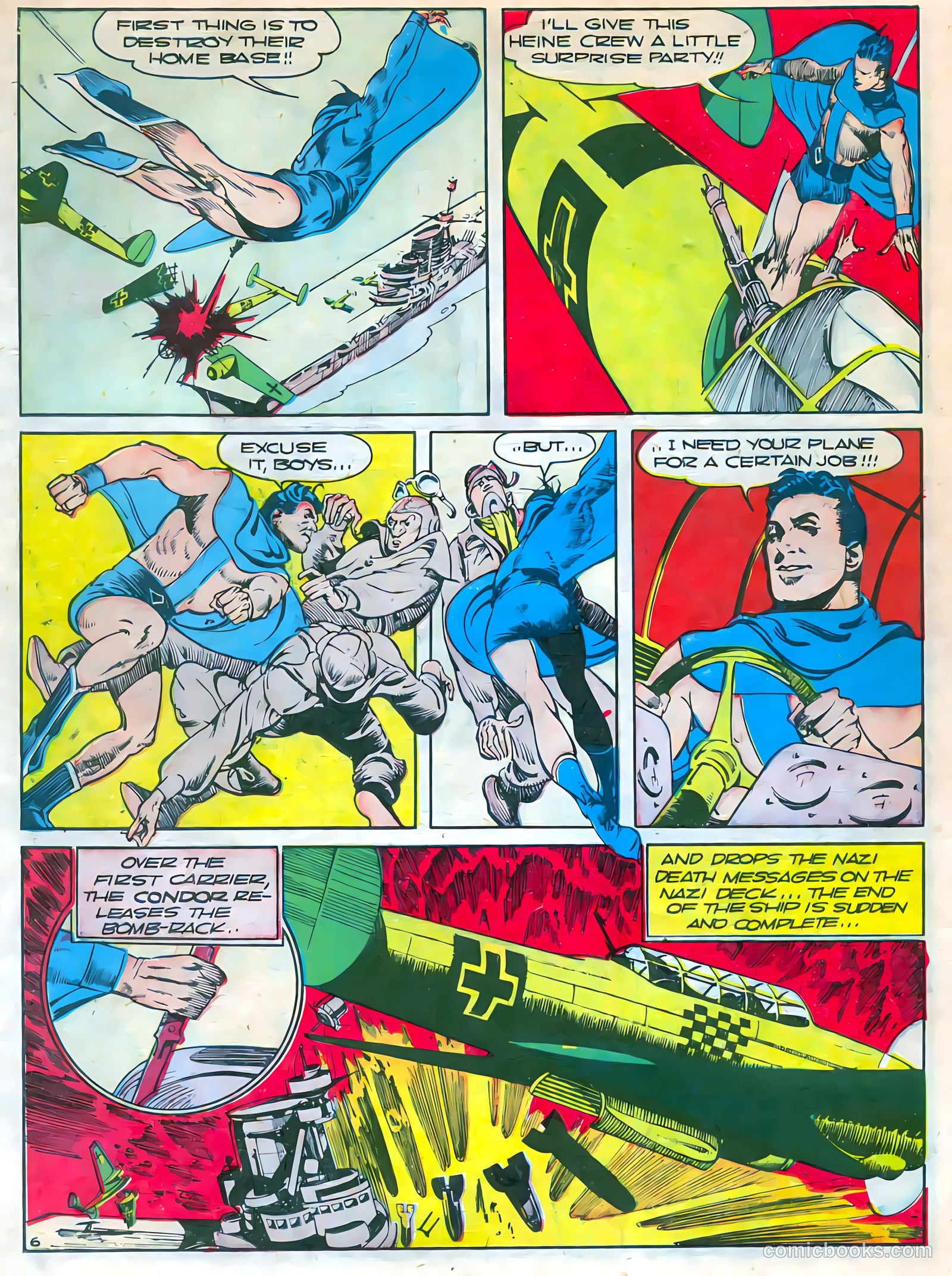 Crack Comics #23 (1942) — page 8