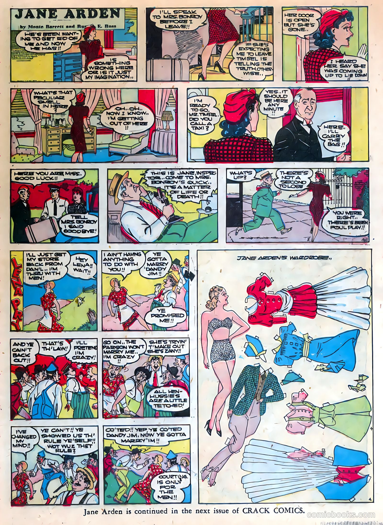 Crack Comics #23 (1942) — page 59