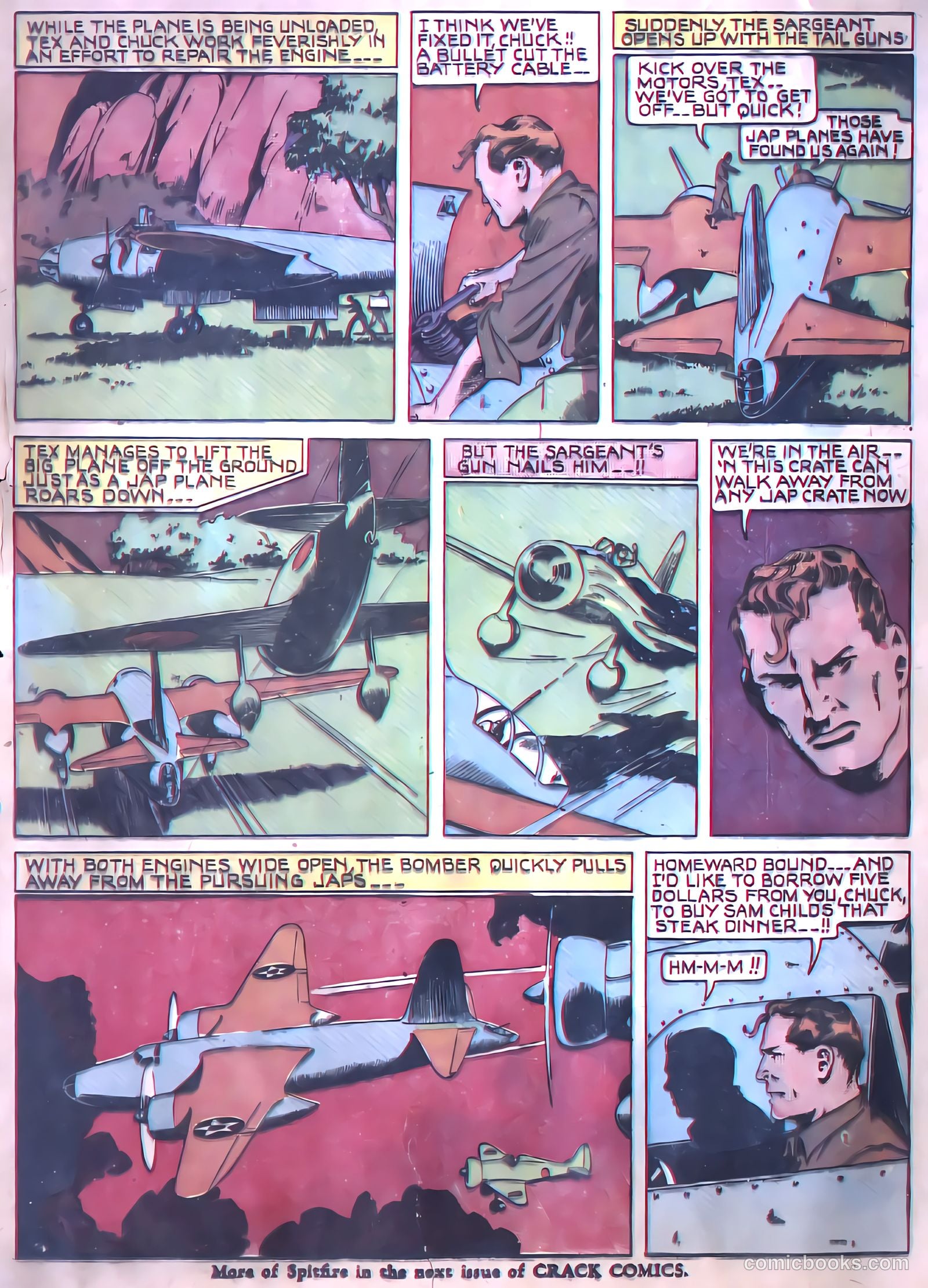 Crack Comics #26 (1942) — page 19