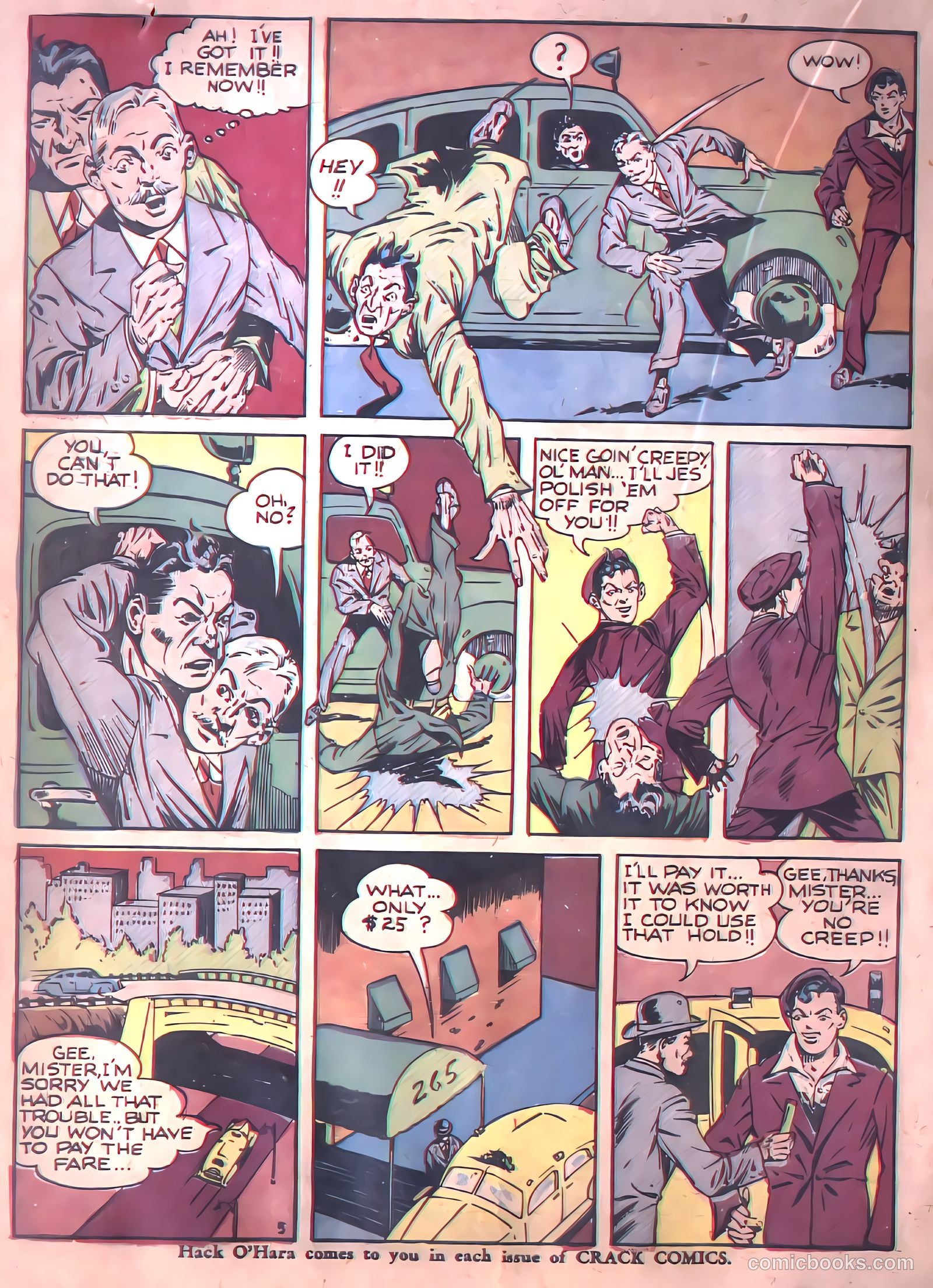 Crack Comics #26 (1942) — page 36