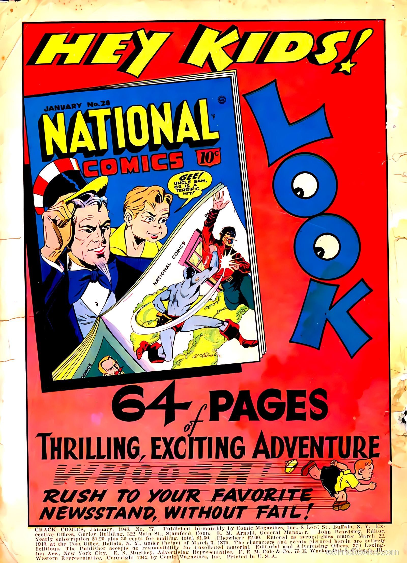 Crack Comics #27 (1943) — page 2