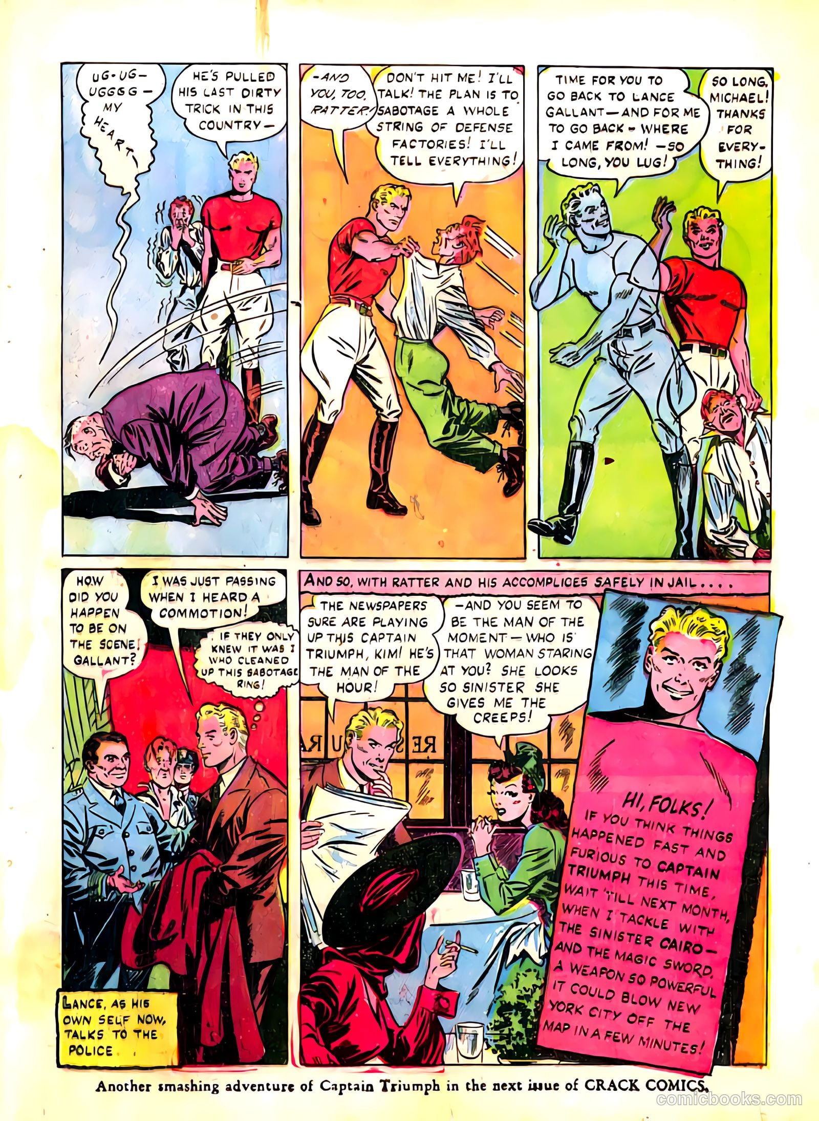 Crack Comics #27 (1943) — page 15