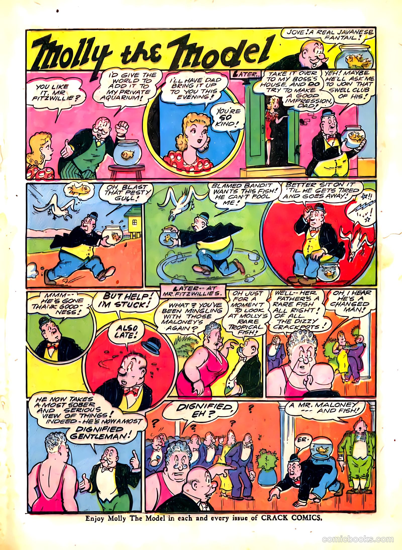 Crack Comics #27 (1943) — page 35