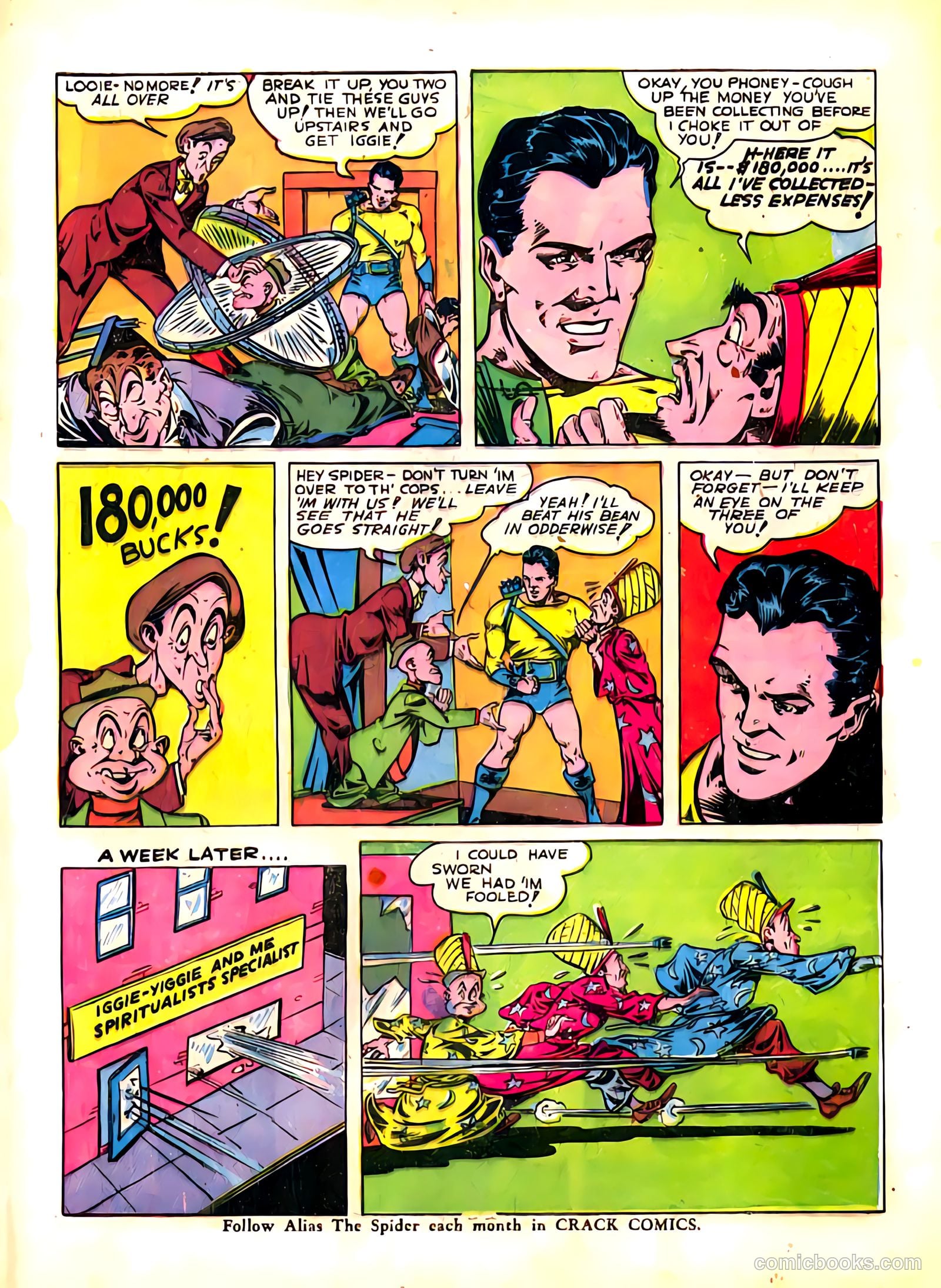 Crack Comics #27 (1943) — page 43