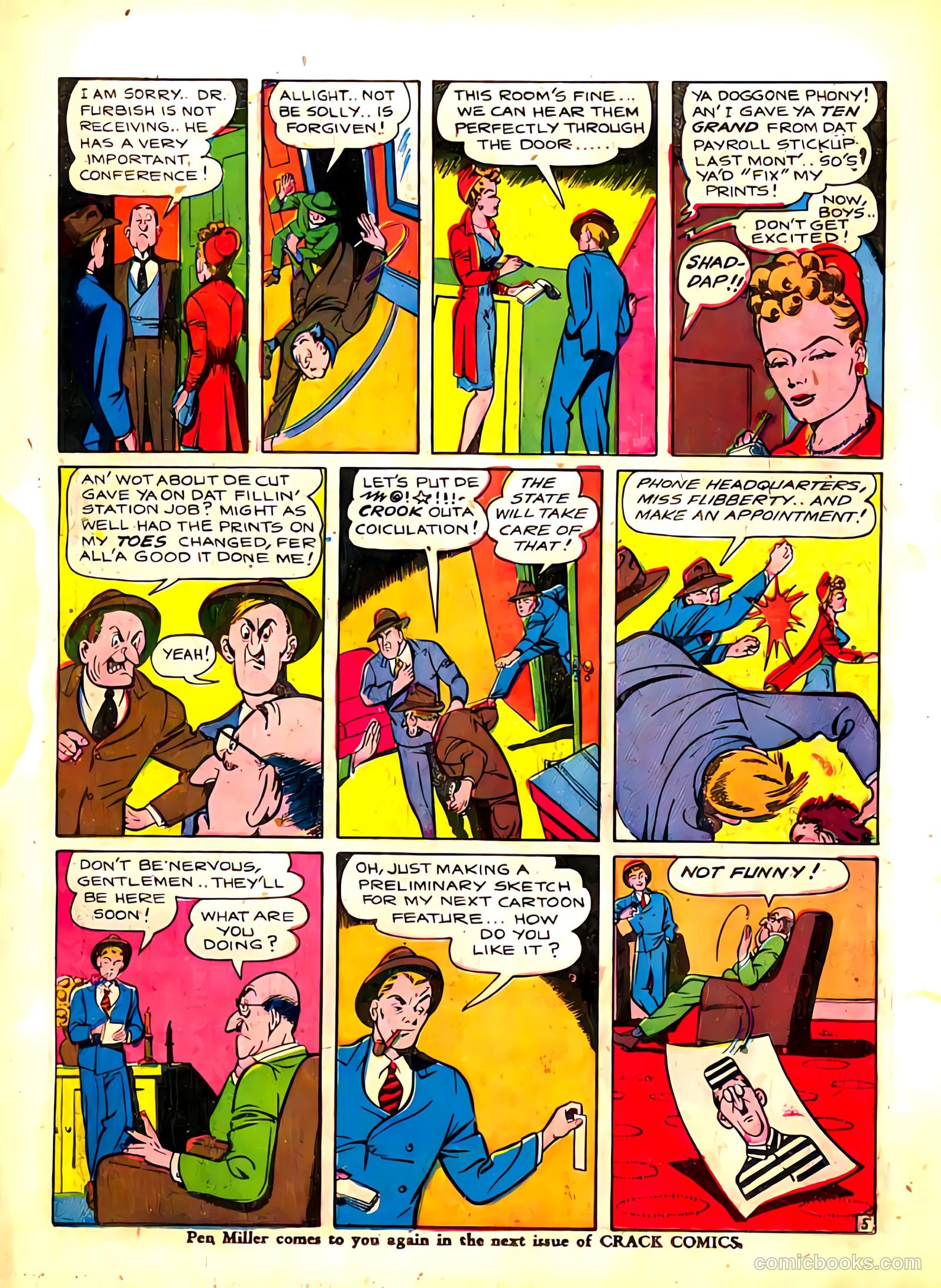 Crack Comics #27 (1943) — page 57