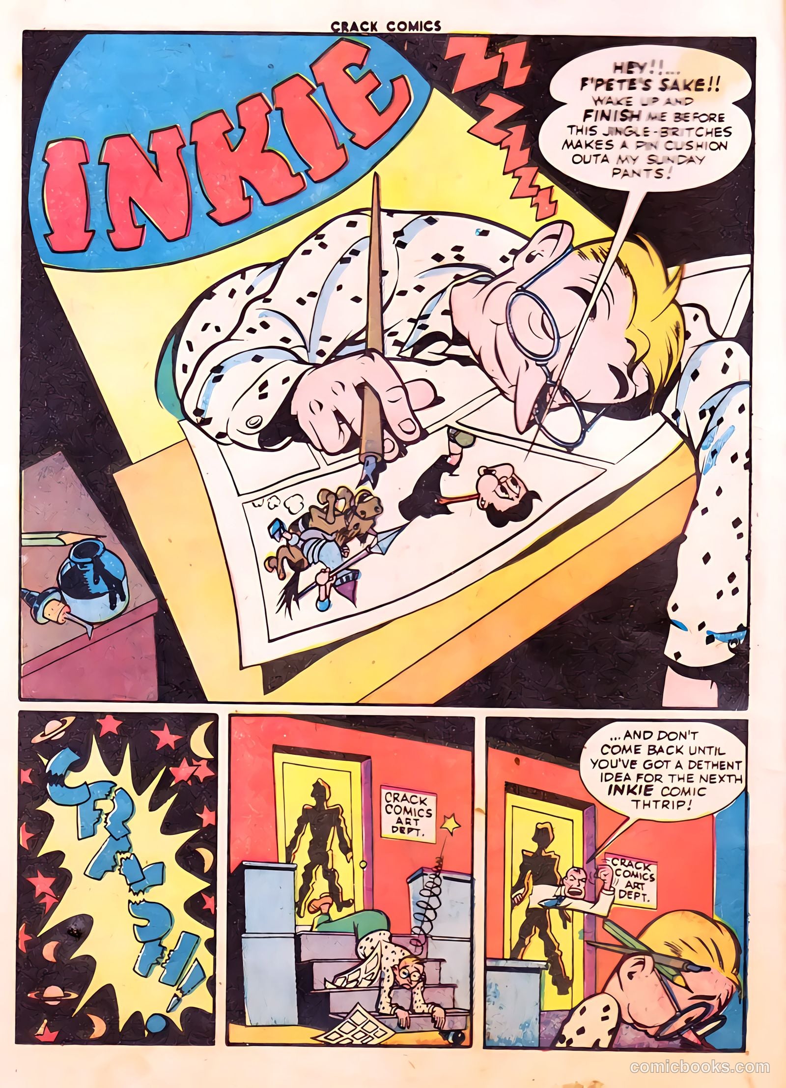 Crack Comics #33 (1944) — page 2