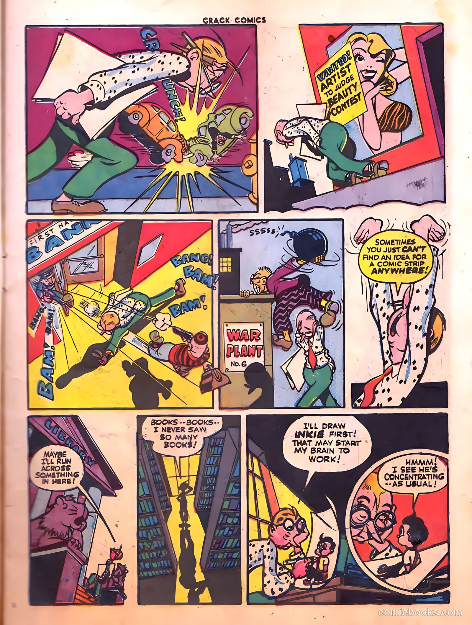 Crack Comics #33 (1944) — page 3