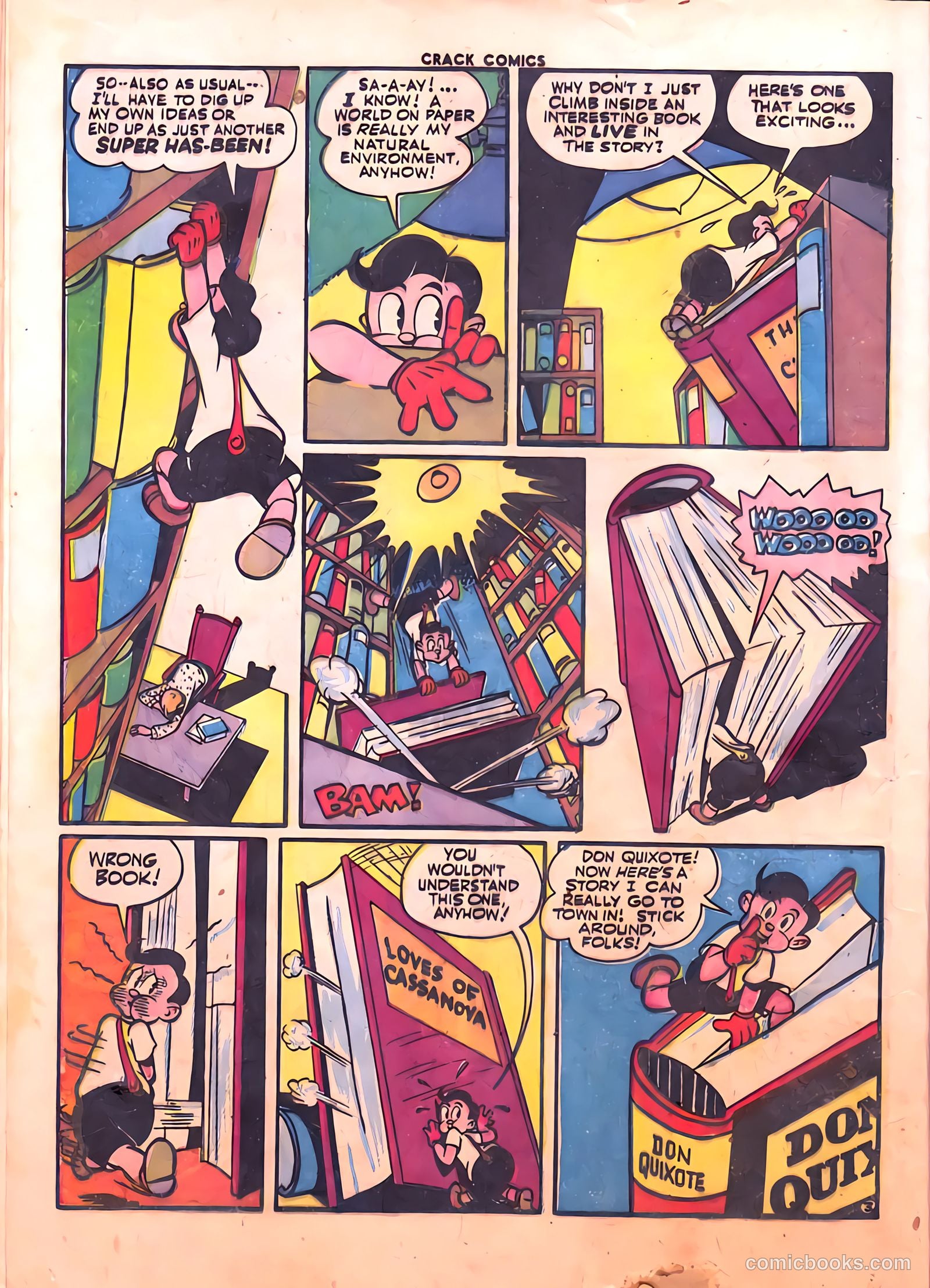 Crack Comics #33 (1944) — page 4