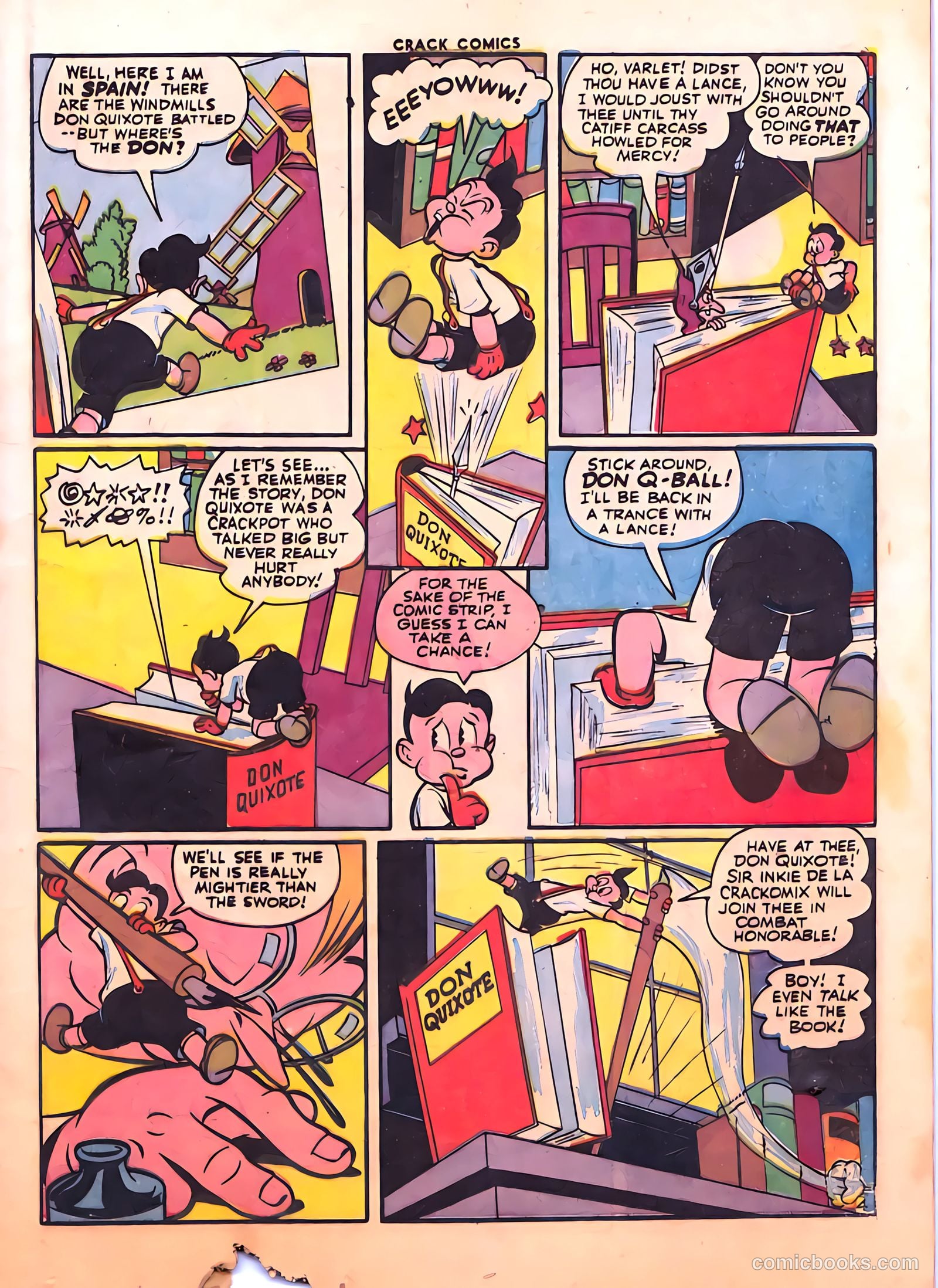 Crack Comics #33 (1944) — page 5