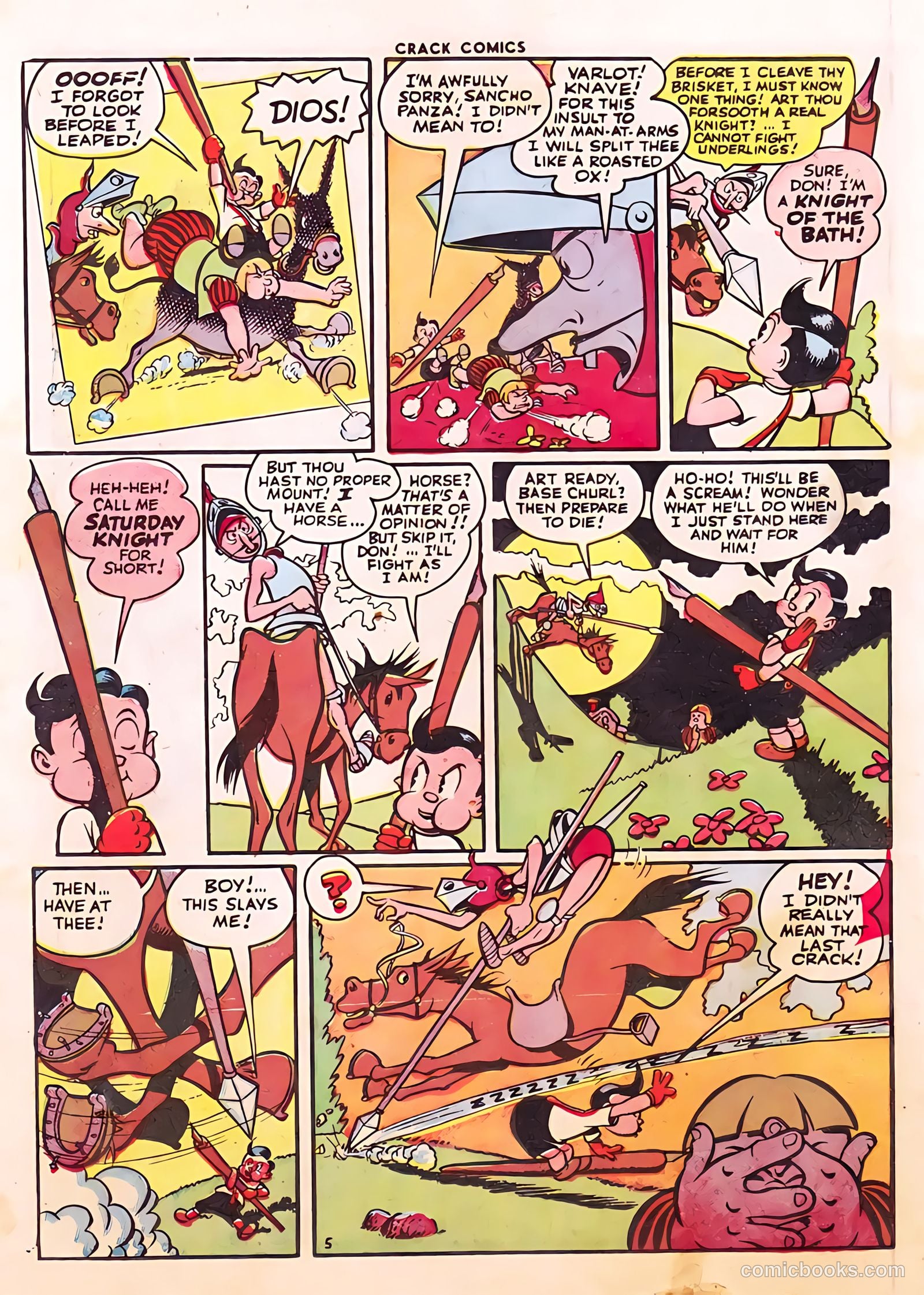 Crack Comics #33 (1944) — page 6
