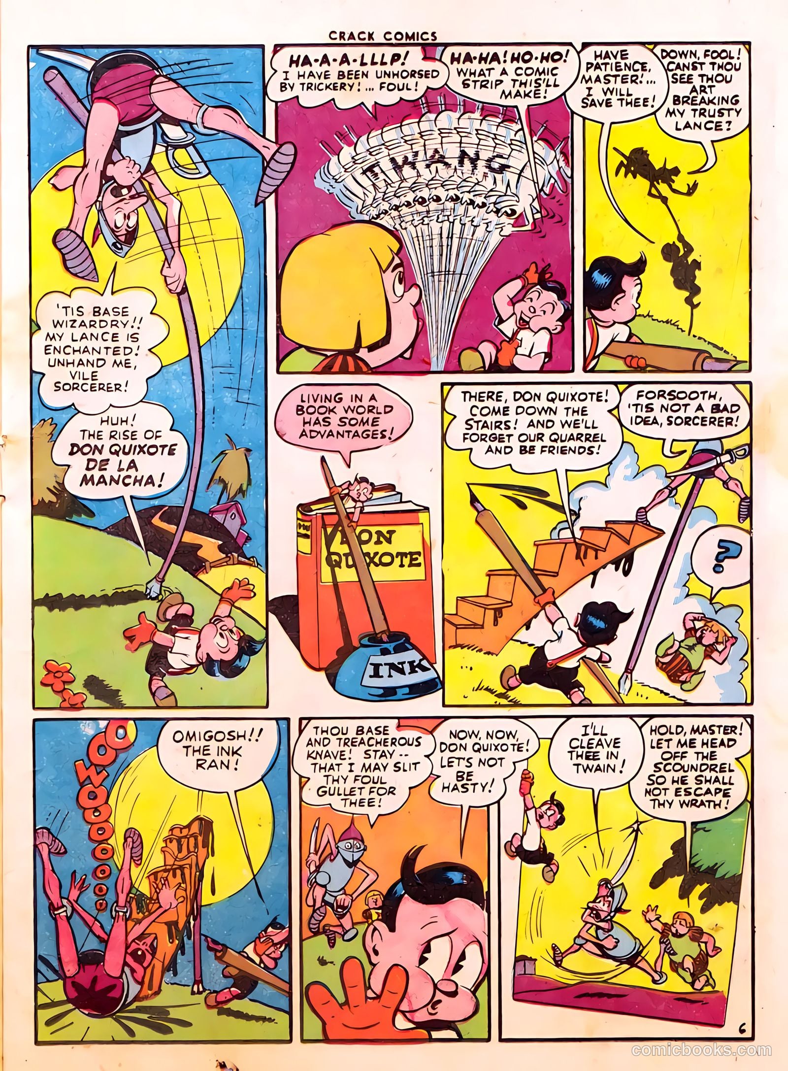 Crack Comics #33 (1944) — page 7