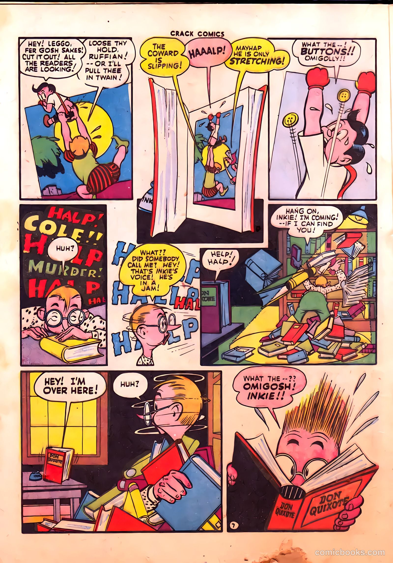 Crack Comics #33 (1944) — page 8