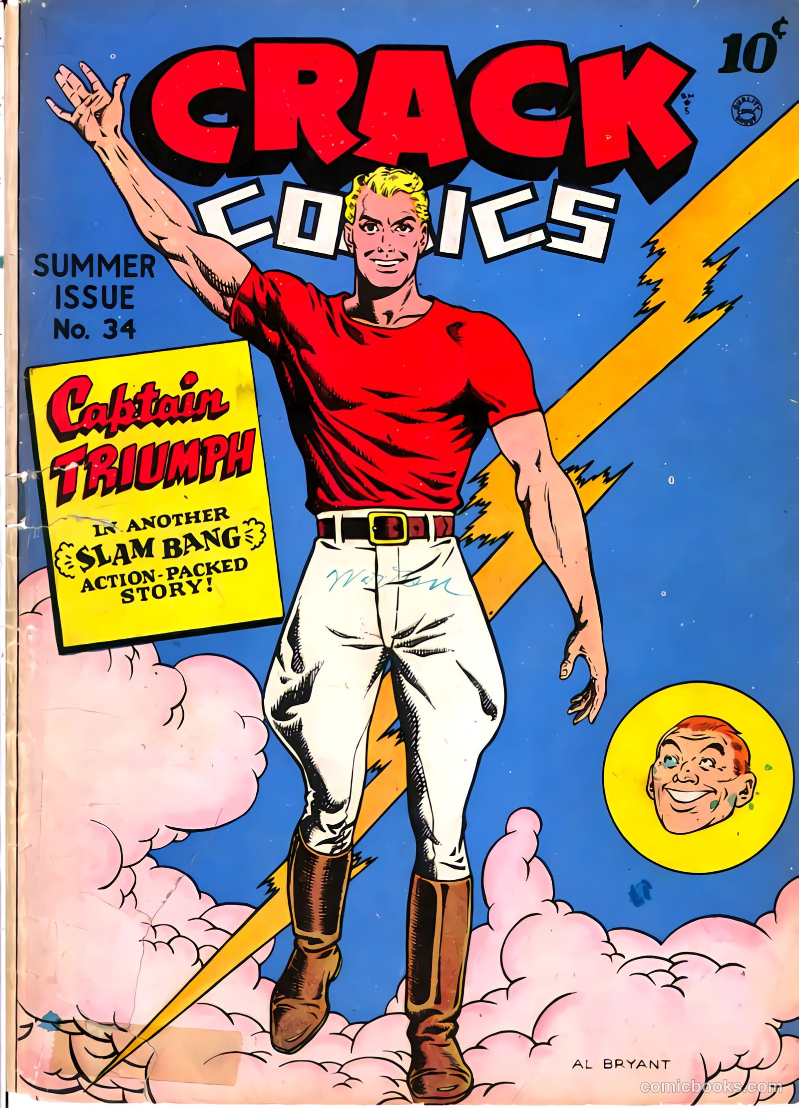 Crack Comics #34 (1944) — page 1