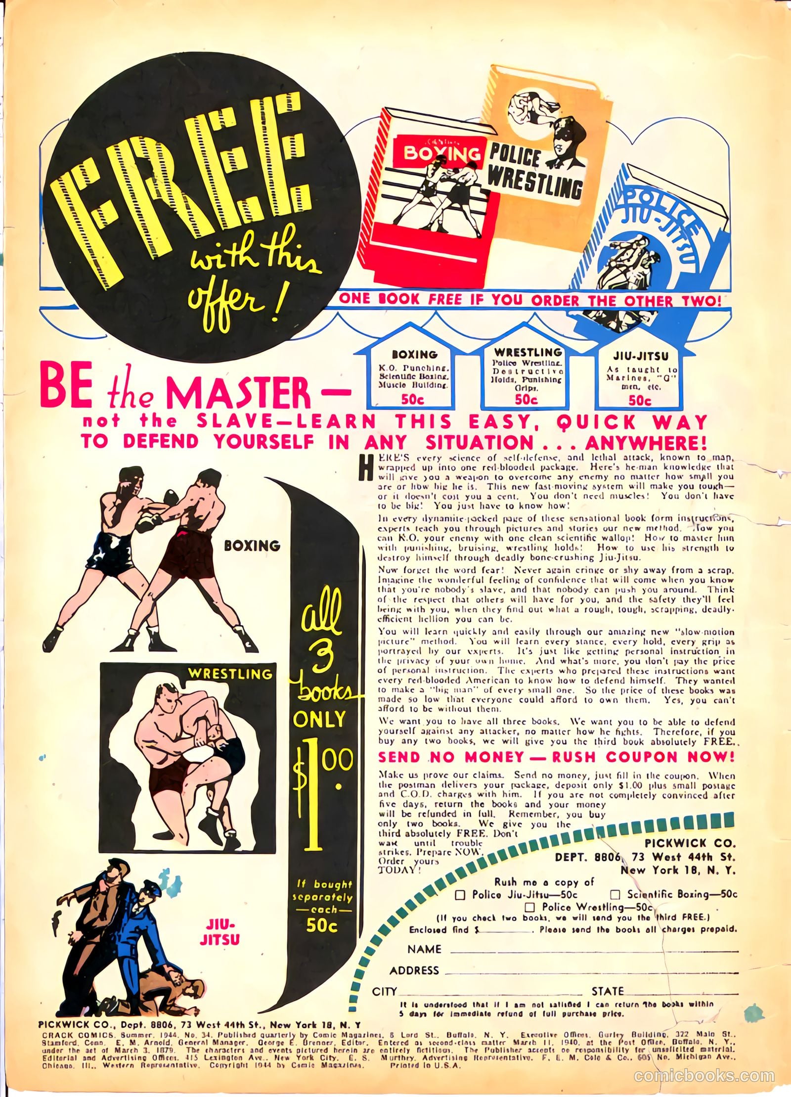 Crack Comics #34 (1944) — page 2