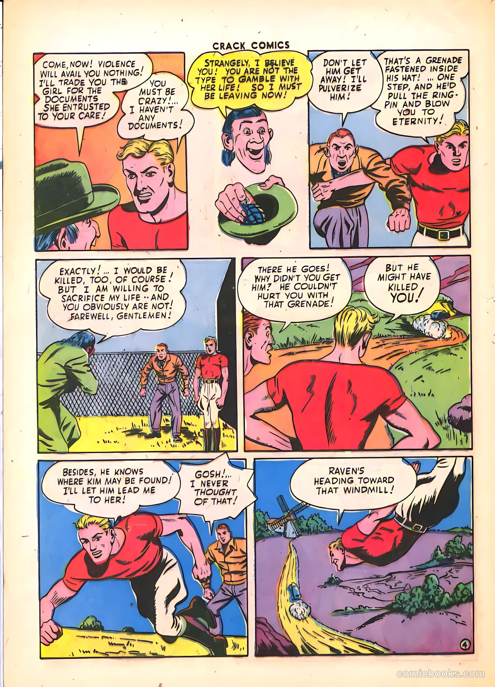 Crack Comics #34 (1944) — page 6