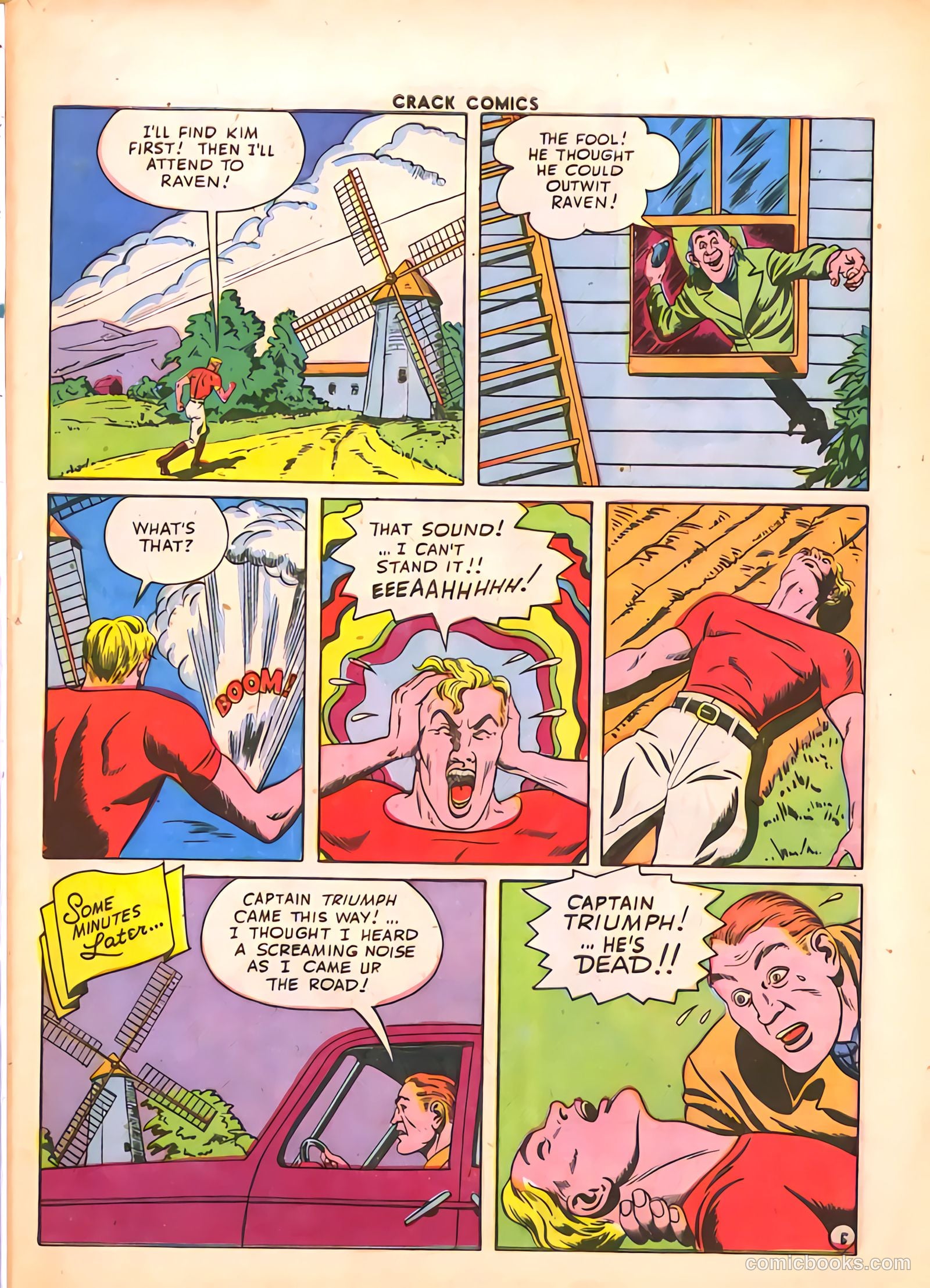 Crack Comics #34 (1944) — page 7