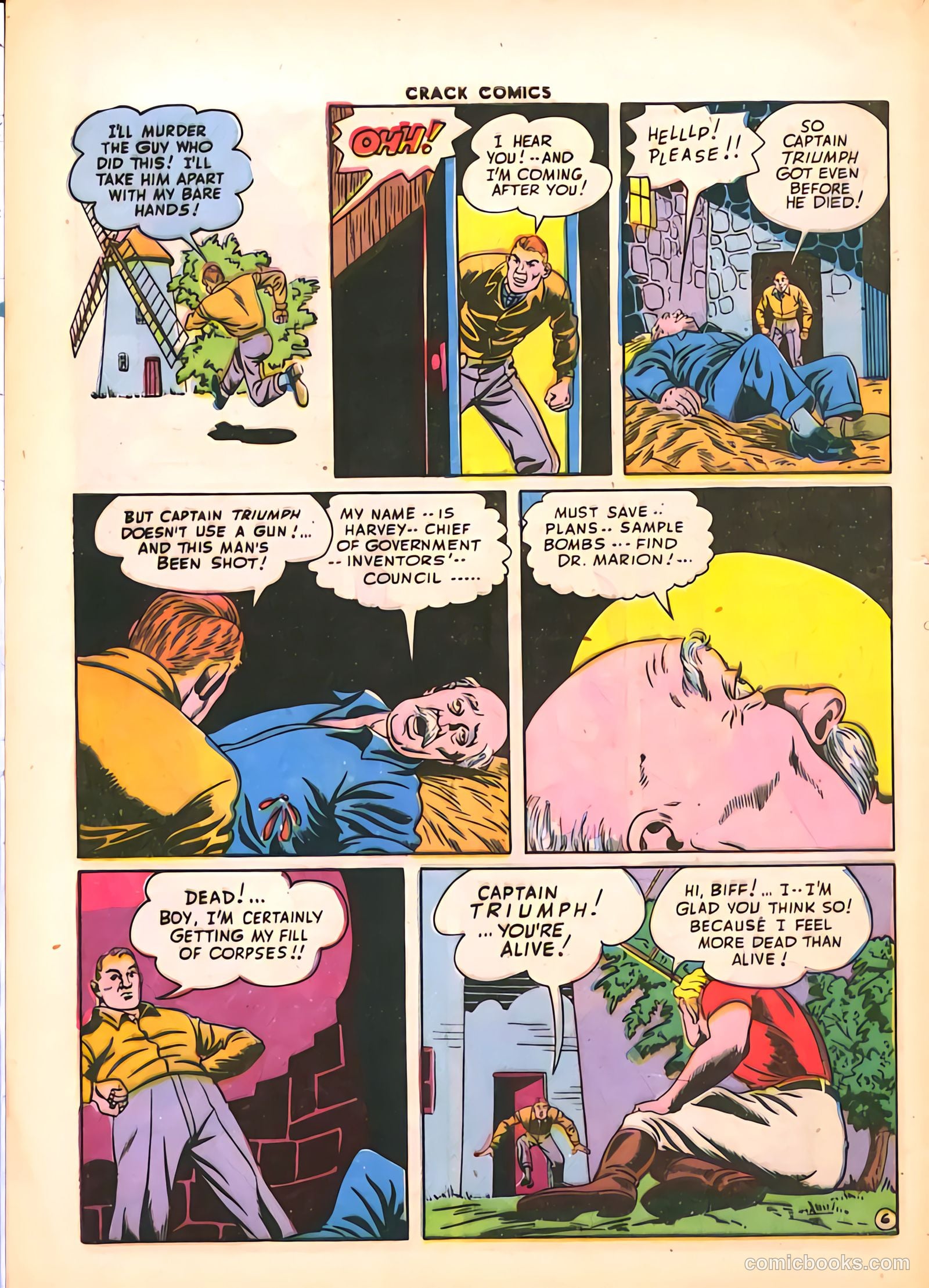 Crack Comics #34 (1944) — page 8